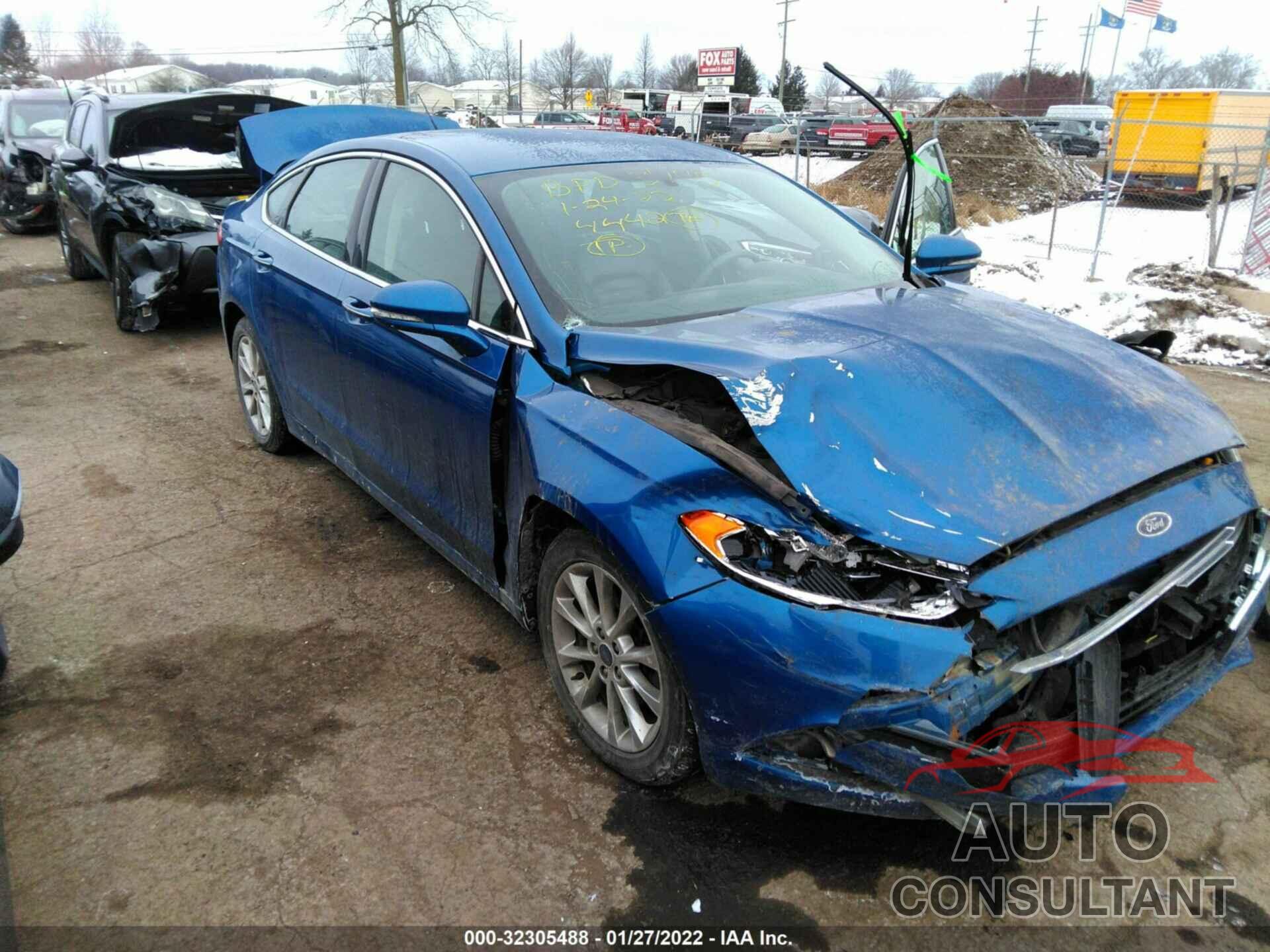 FORD FUSION 2017 - 3FA6P0HD5HR263745