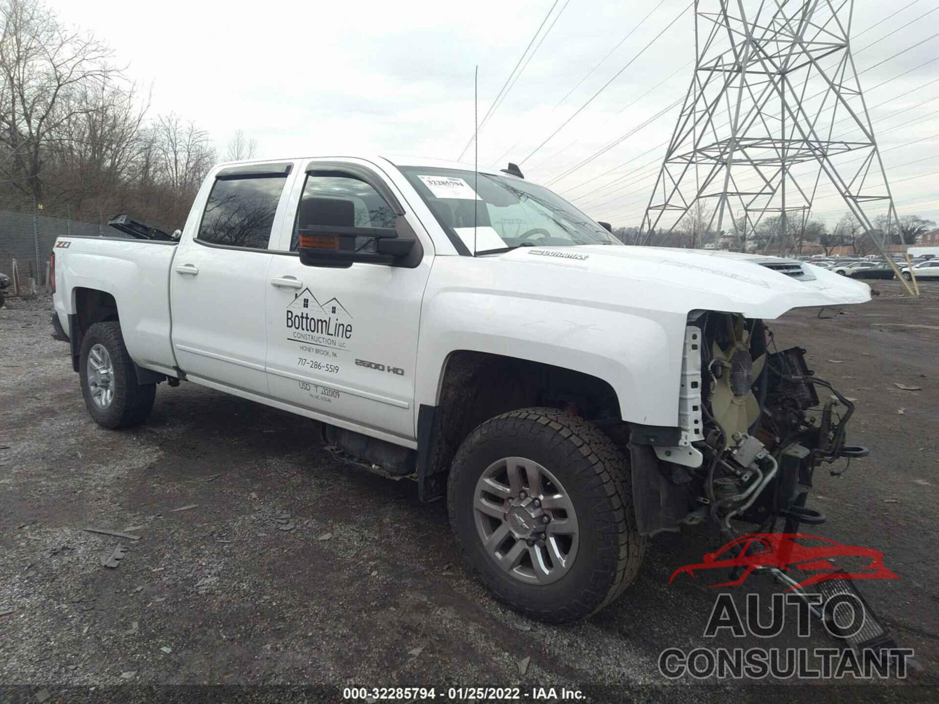 CHEVROLET SILVERADO 2500HD 2018 - 1GC1KVEY7JF247508