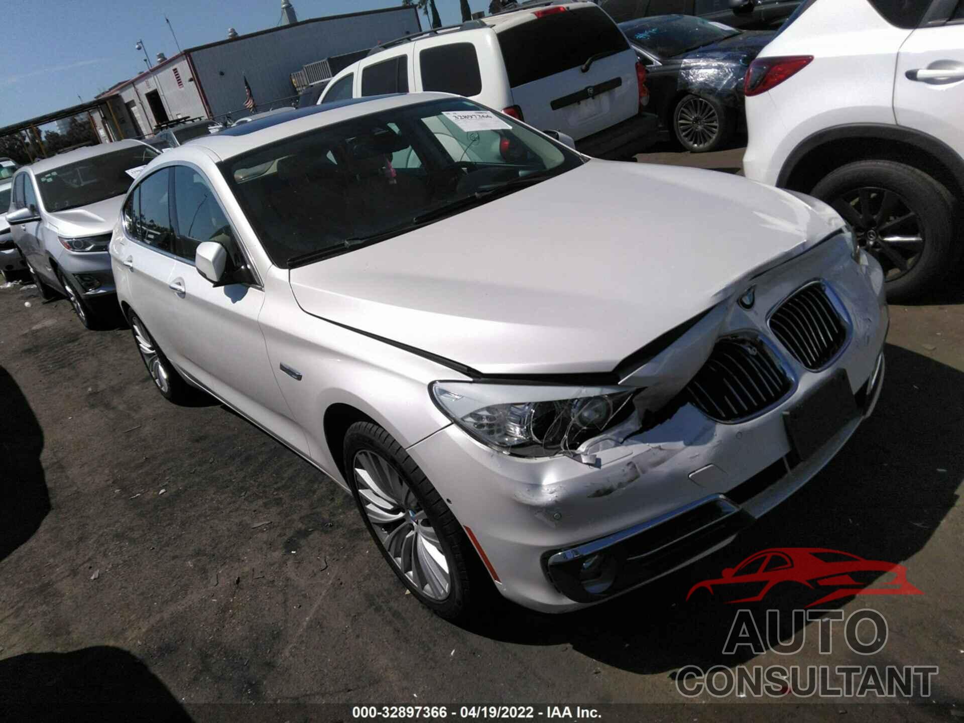 BMW 5 SERIES GRAN TURISMO 2016 - WBA5M2C5XGG499062