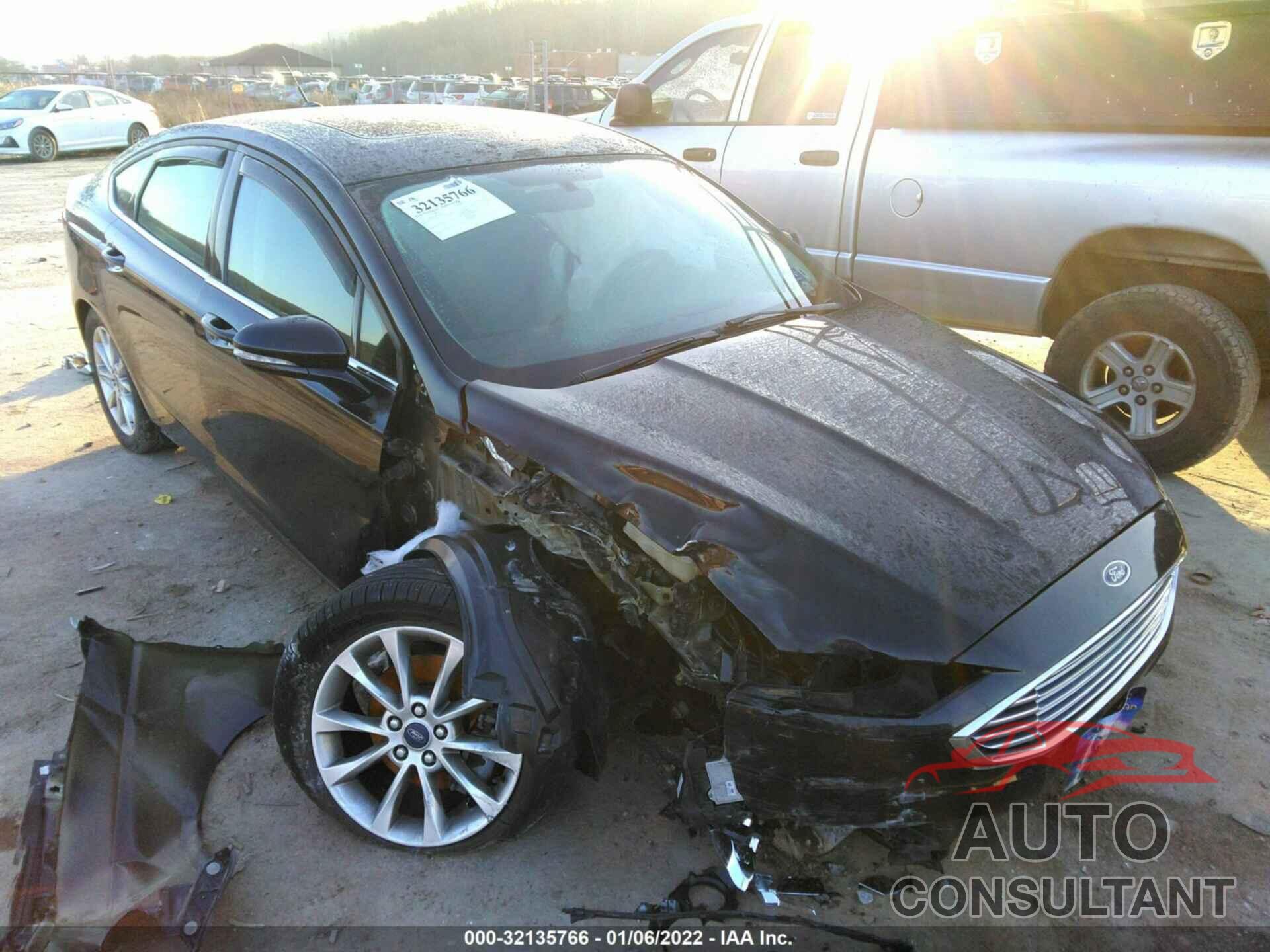 FORD FUSION 2017 - 3FA6P0H71HR108796