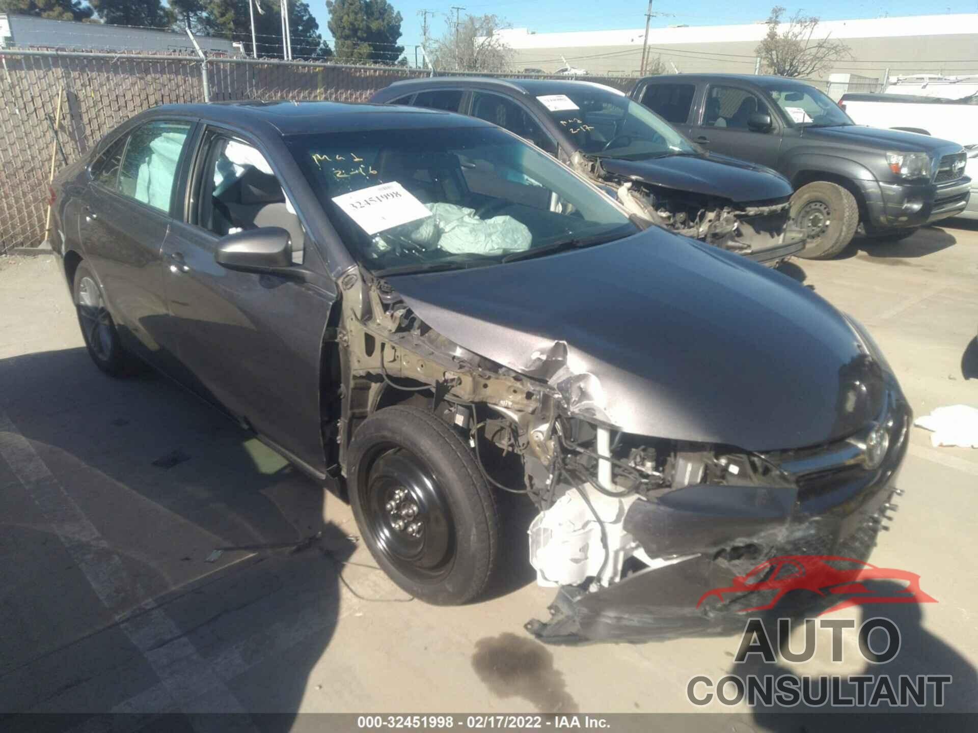 TOYOTA CAMRY 2017 - 4T1BF1FK0HU308856
