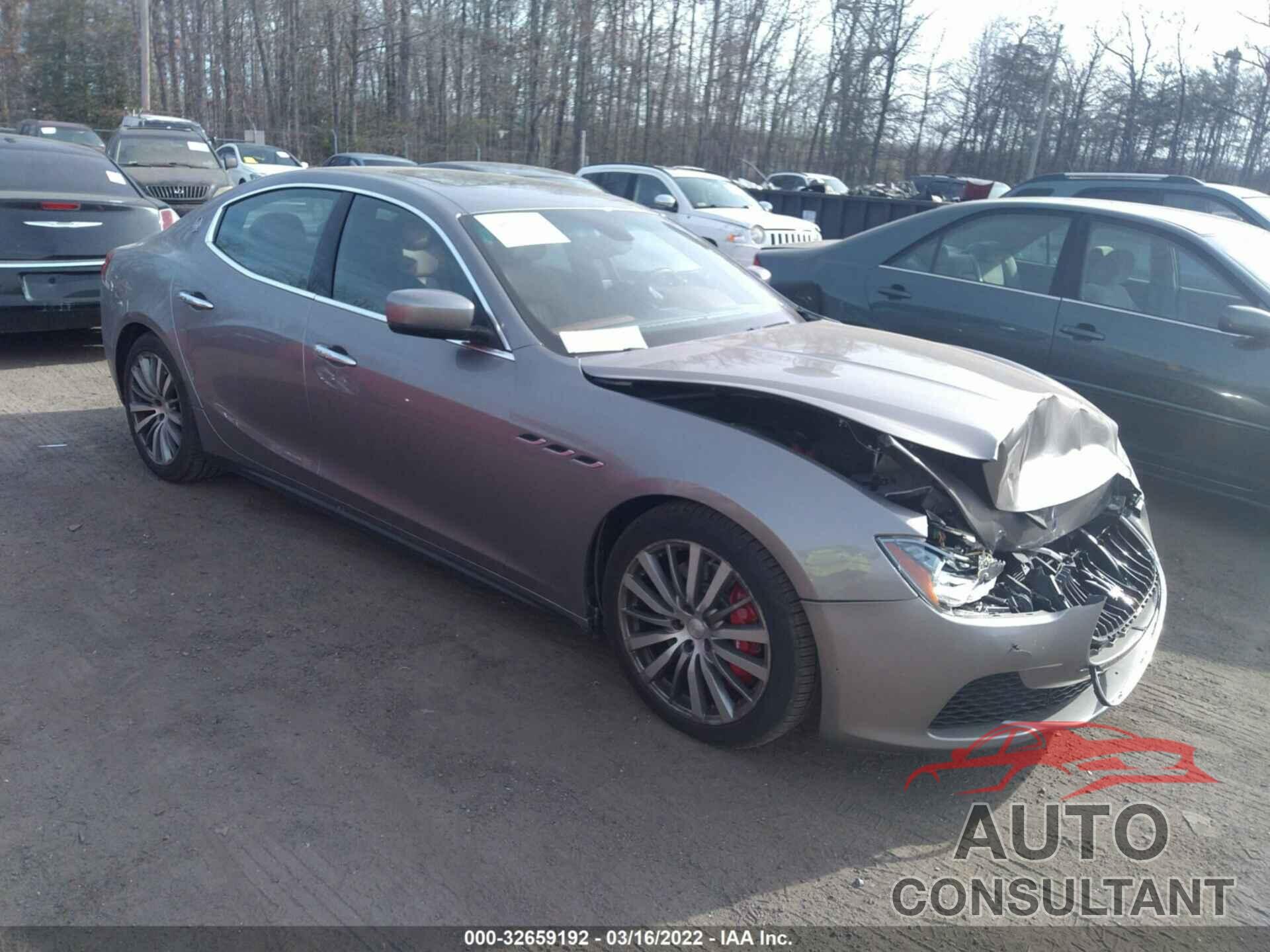 MASERATI GHIBLI 2016 - ZAM57RTA5G1178738