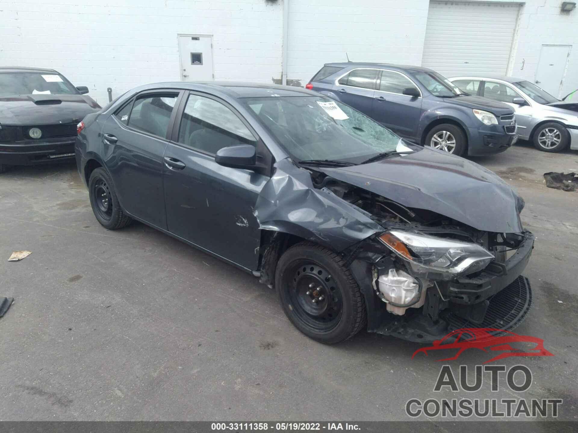 TOYOTA COROLLA 2016 - 2T1BURHEXGC631839