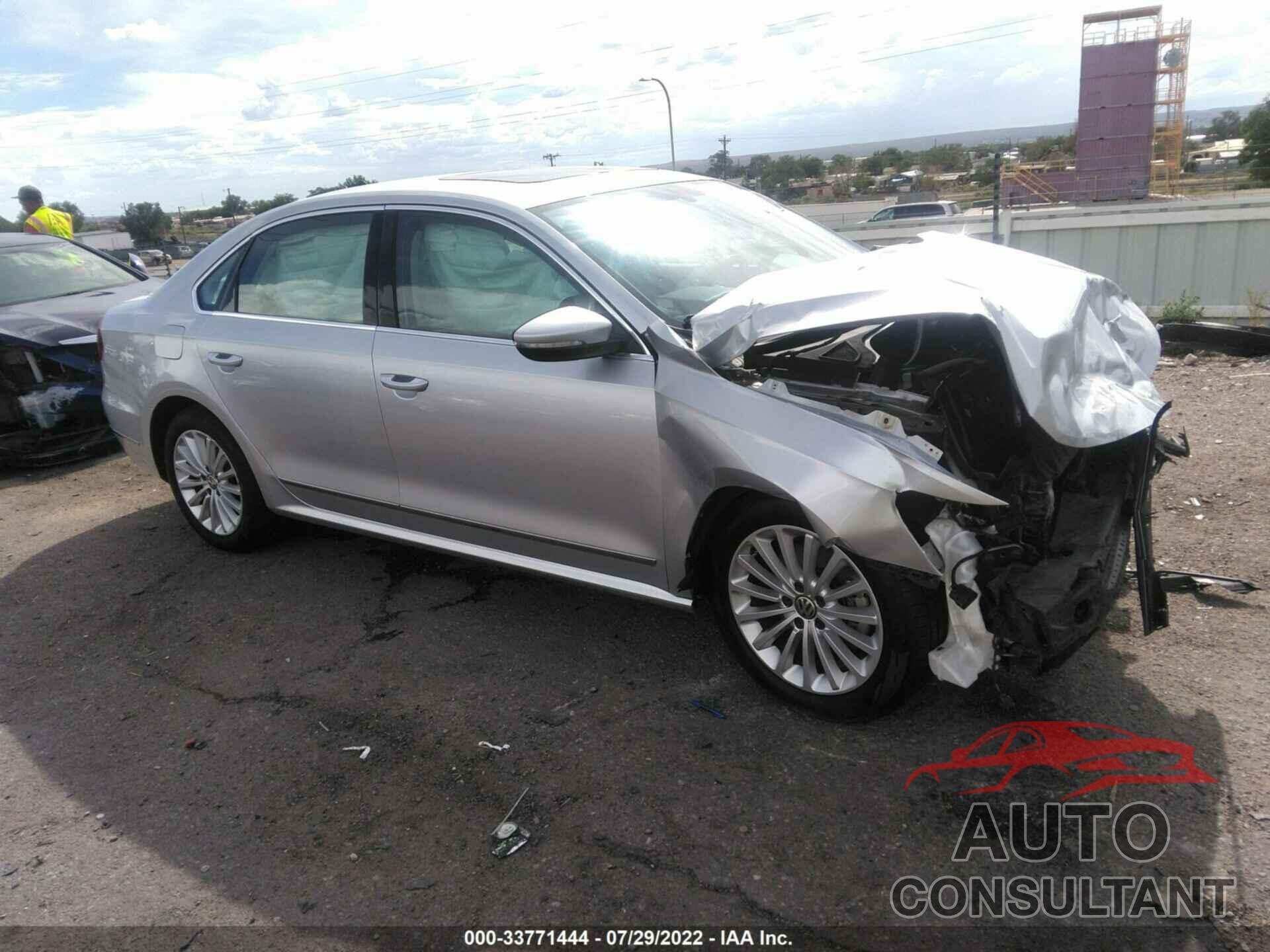 VOLKSWAGEN PASSAT 2016 - 1VWBS7A36GC064215