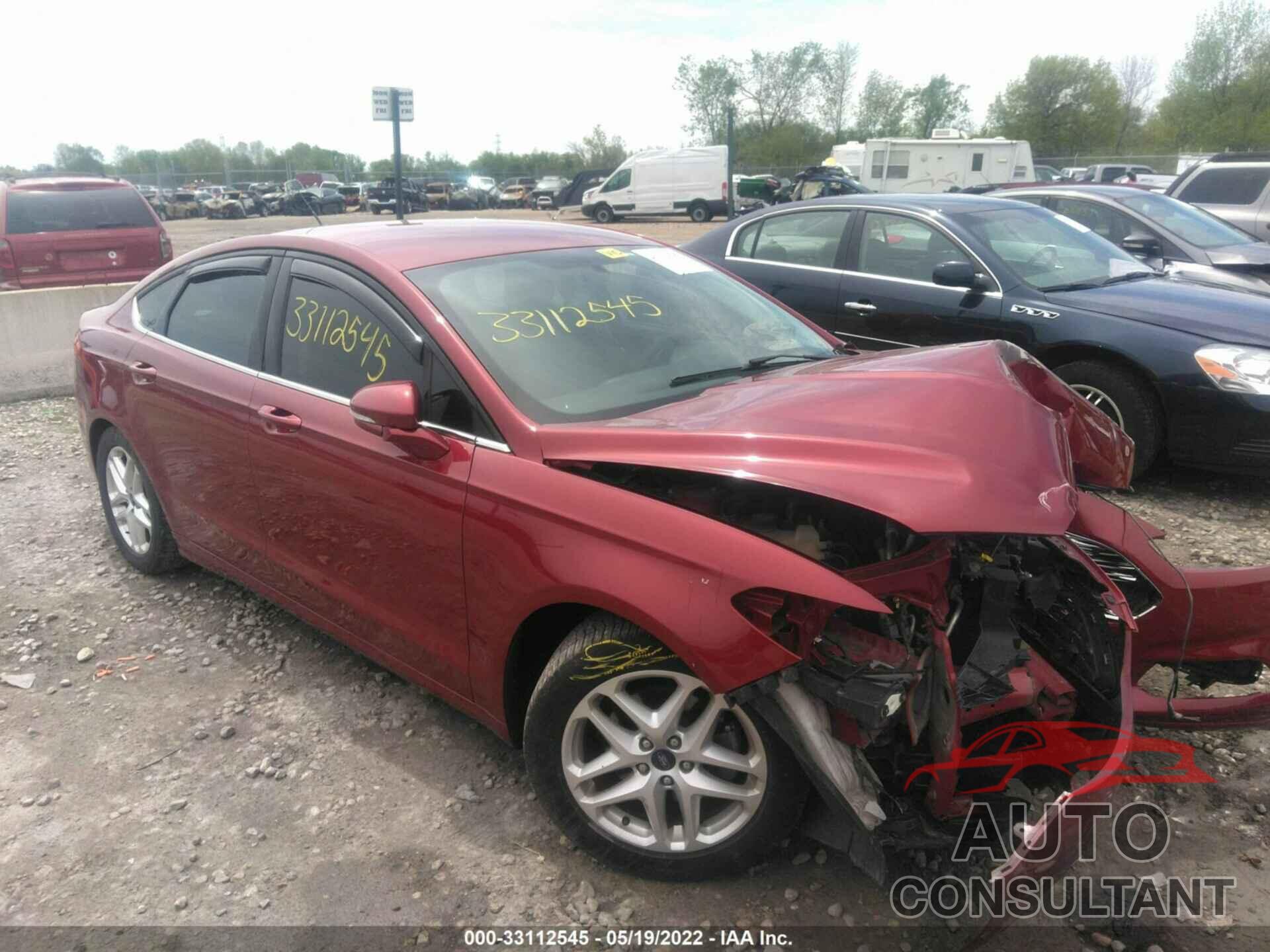 FORD FUSION 2016 - 3FA6P0H73GR122455