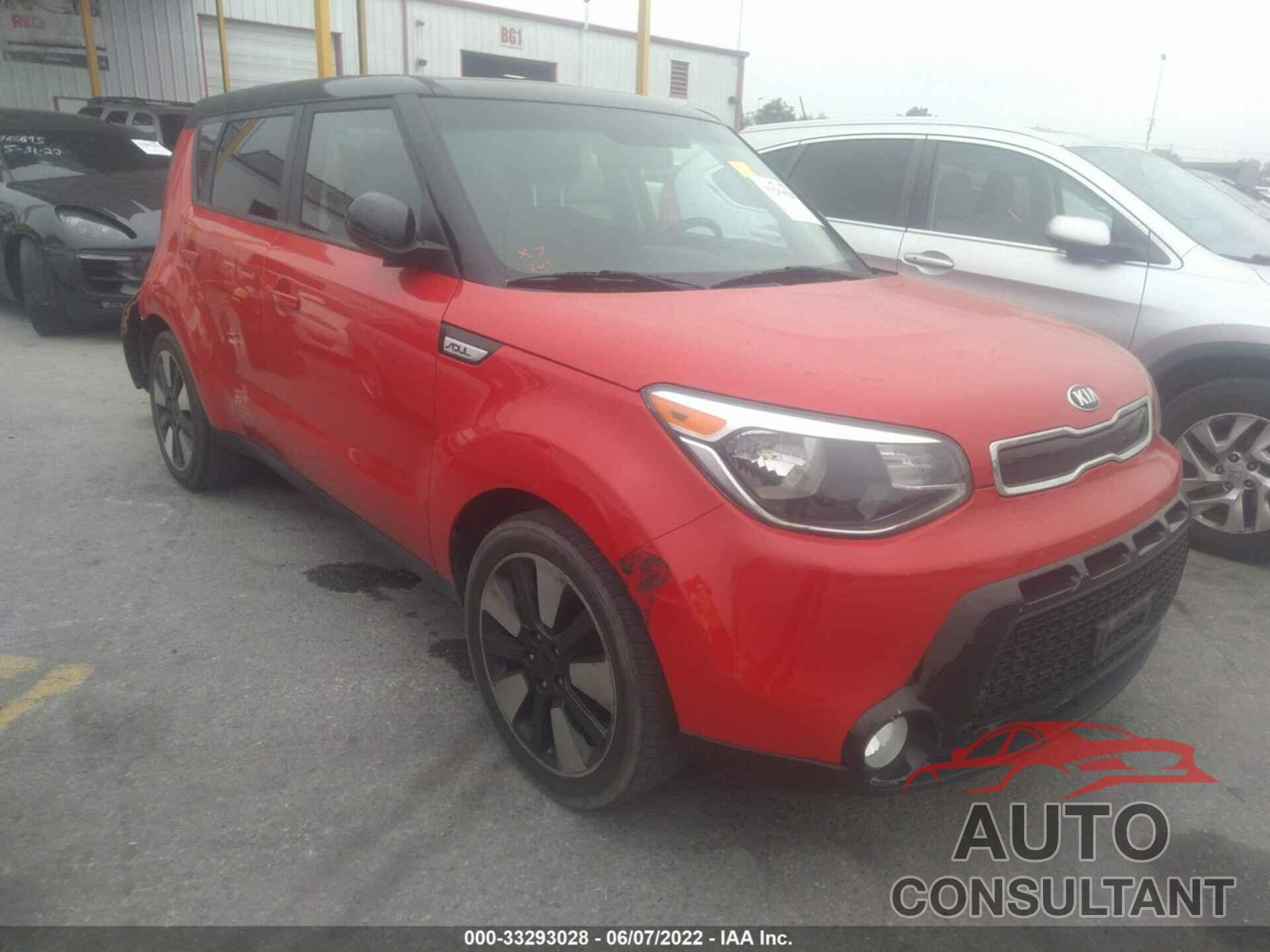 KIA SOUL 2016 - KNDJP3A51G7358379