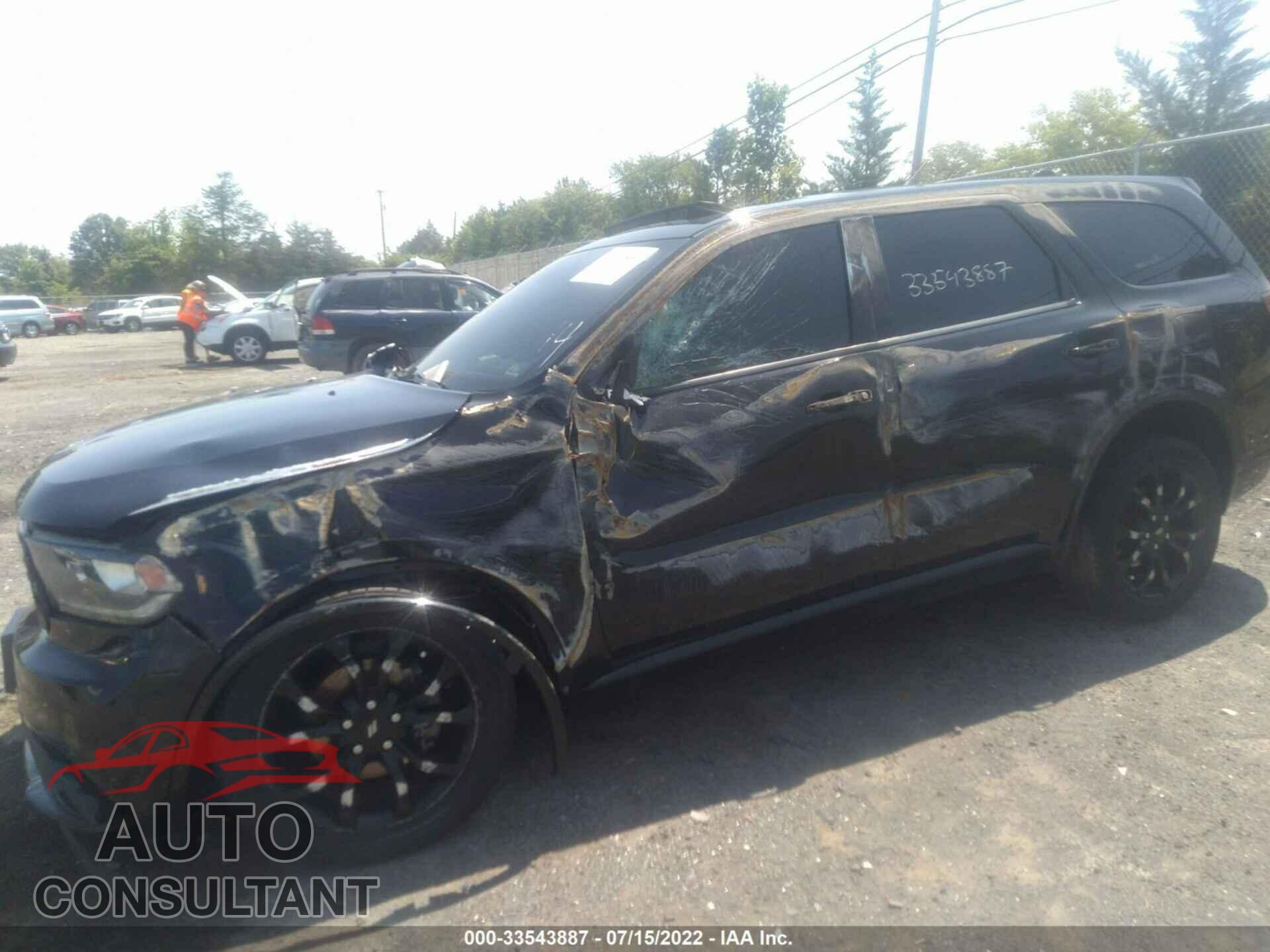 DODGE DURANGO 2019 - 1C4RDJAG9KC606234