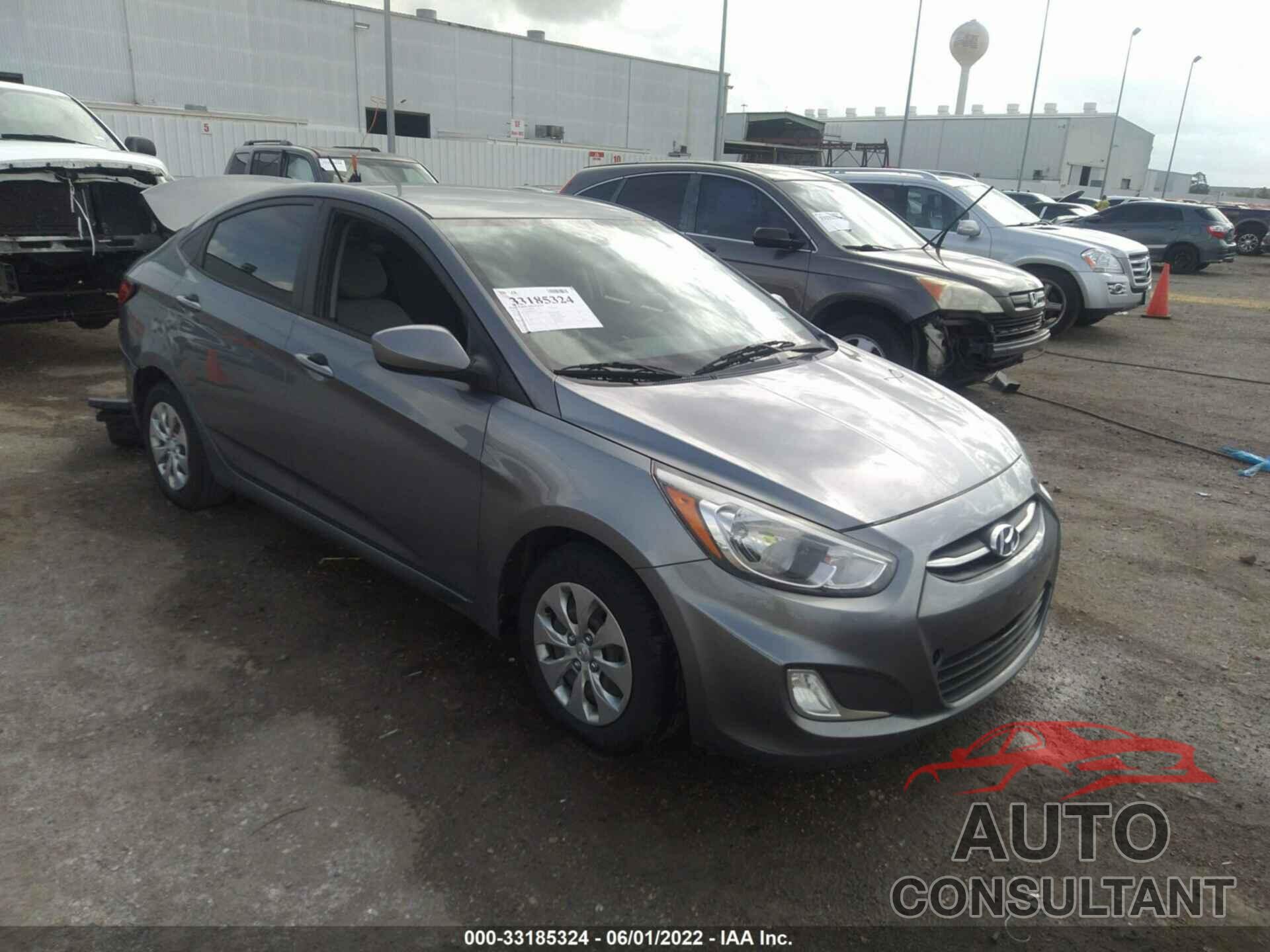 HYUNDAI ACCENT 2017 - KMHCT4AEXHU222650