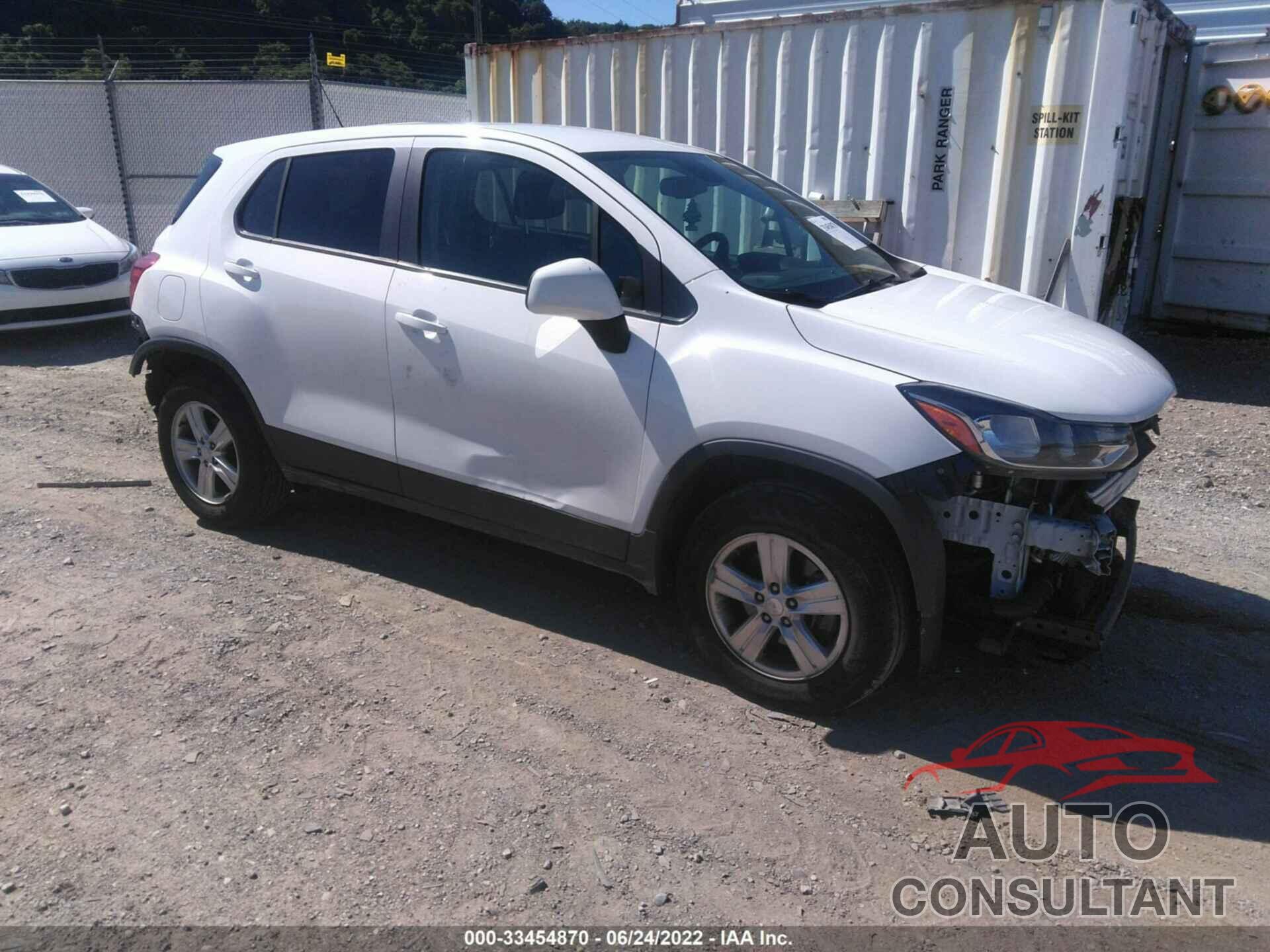 CHEVROLET TRAX 2019 - 3GNCJNSB7KL260205