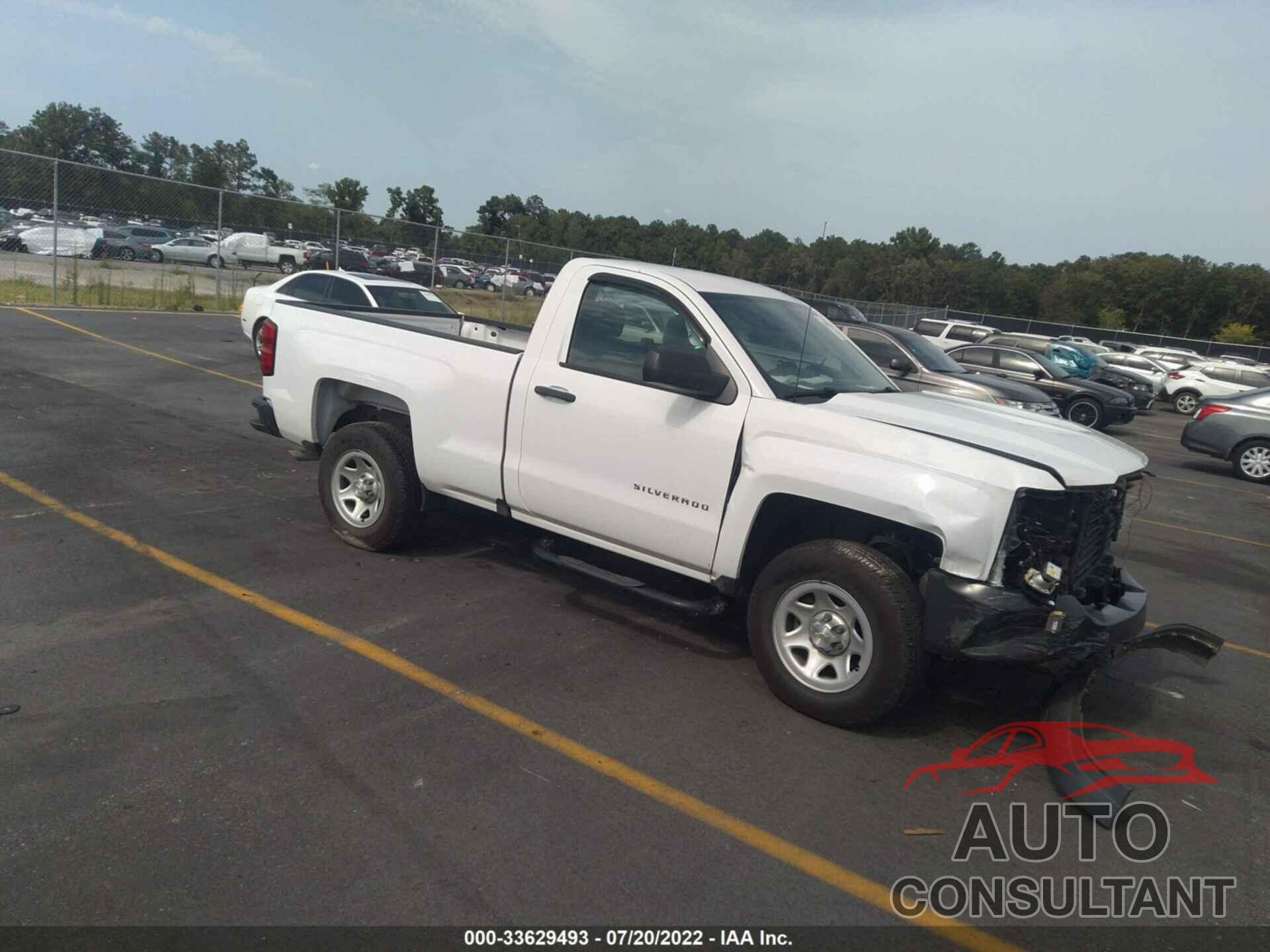 CHEVROLET SILVERADO 1500 2018 - 1GCNCNEC5JZ259433