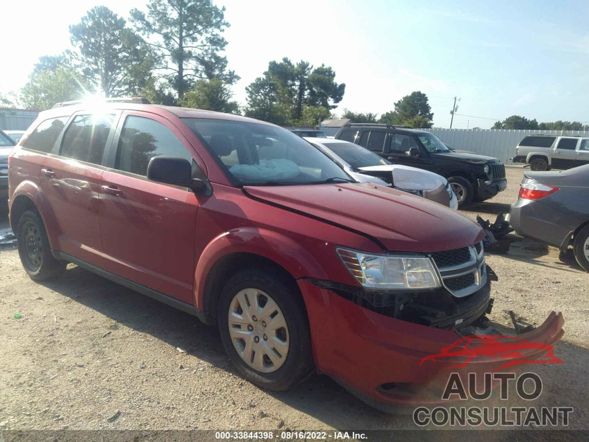 DODGE JOURNEY 2017 - 3C4PDCAB5HT621883