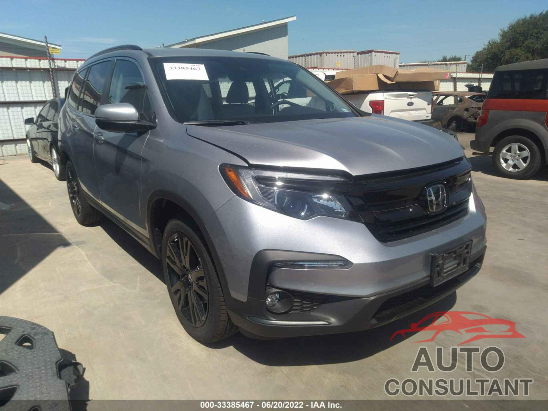 HONDA PILOT 2022 - 5FNYF5H28NB019005