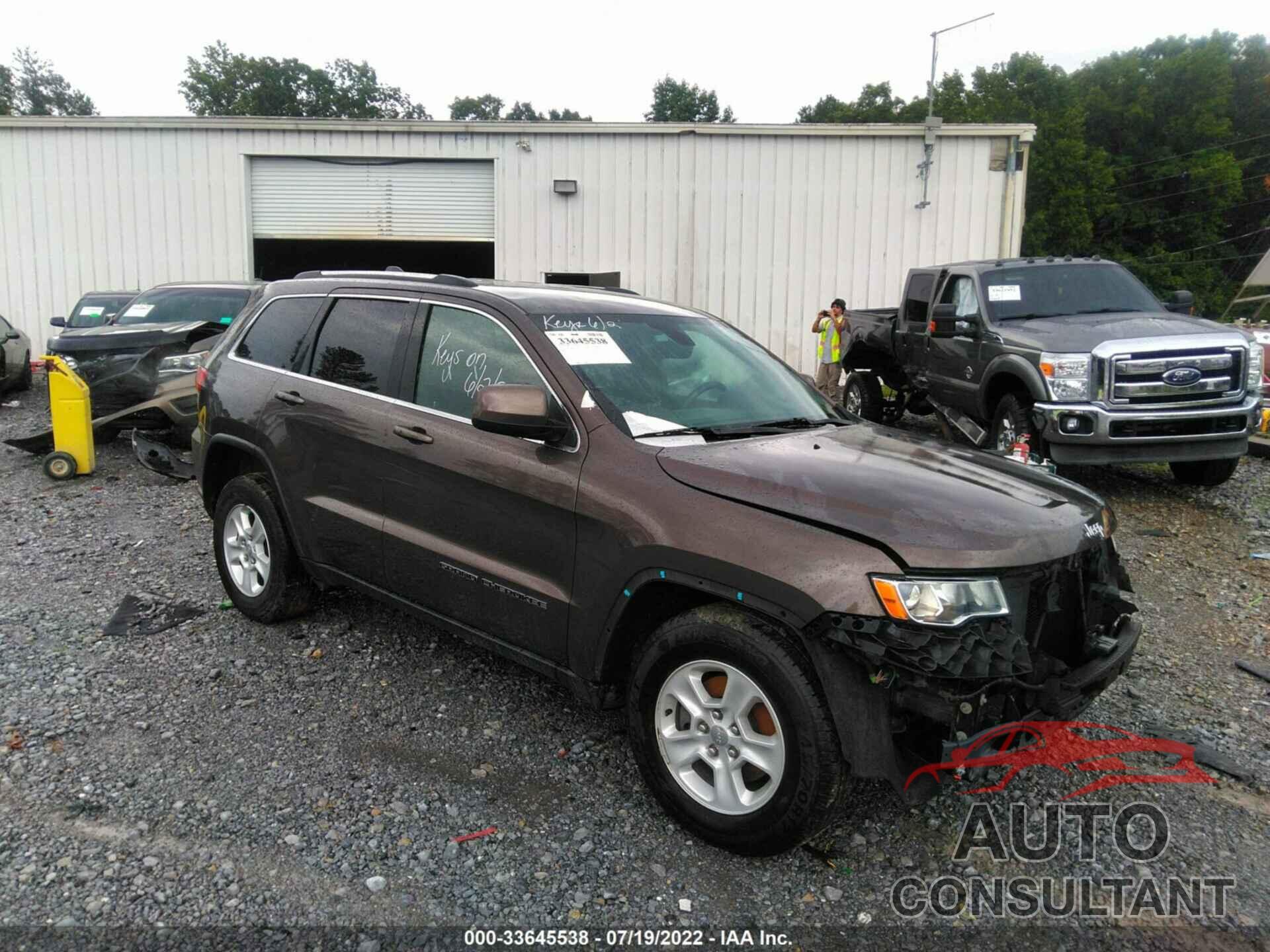 JEEP GRAND CHEROKEE 2017 - 1C4RJFAGXHC801290