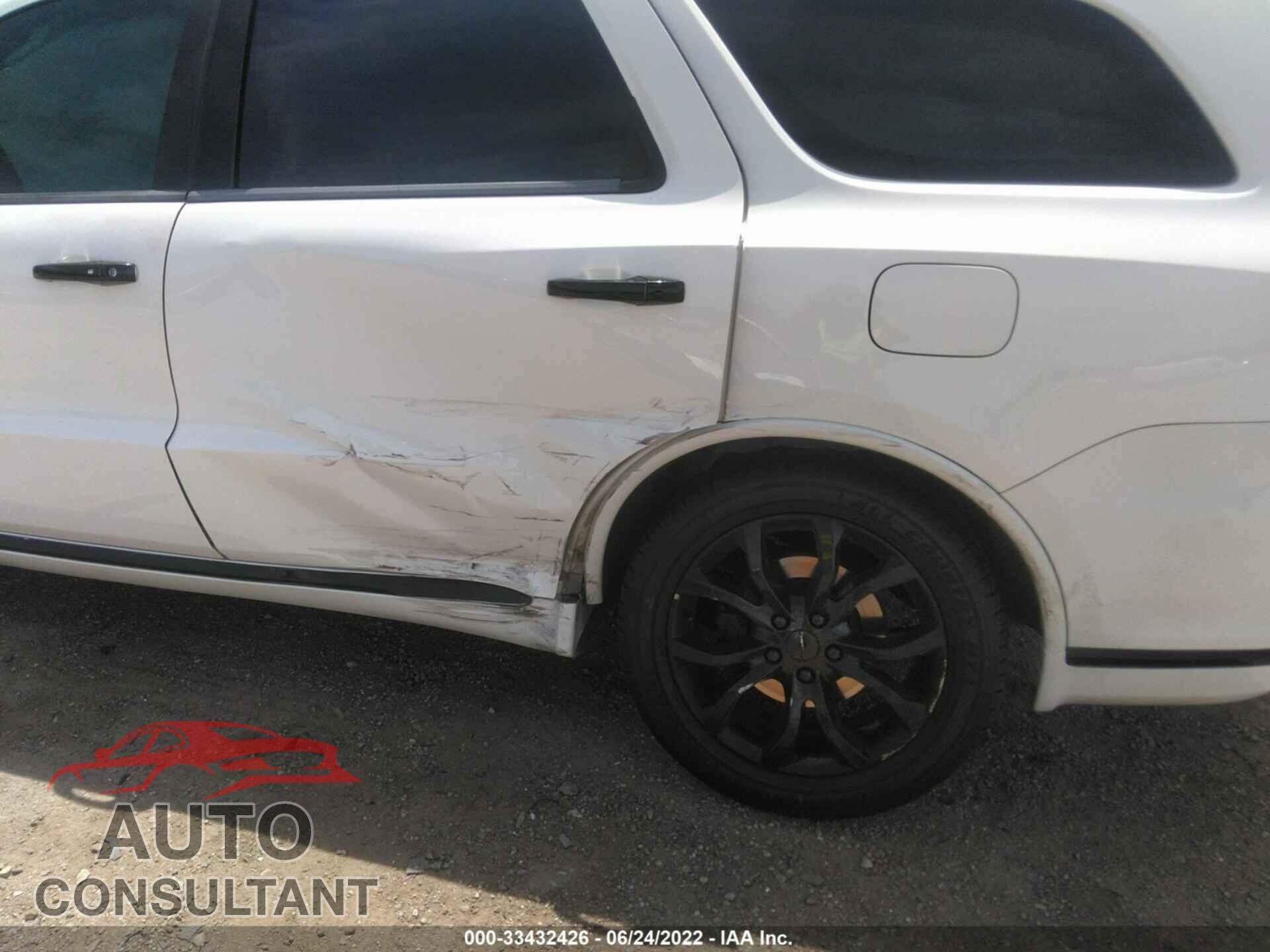 DODGE DURANGO 2016 - 1C4RDHEG0GC396777