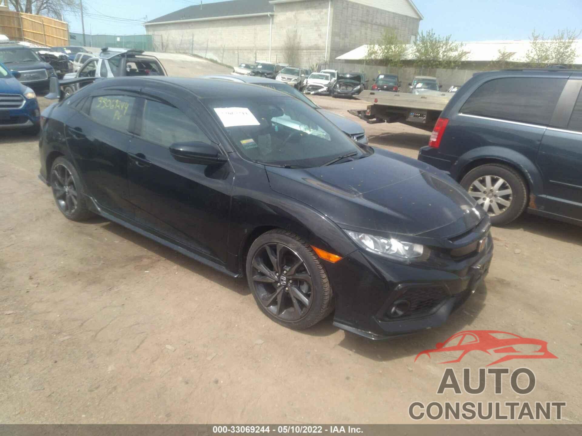 HONDA CIVIC HATCHBACK 2017 - SHHFK7H47HU216590