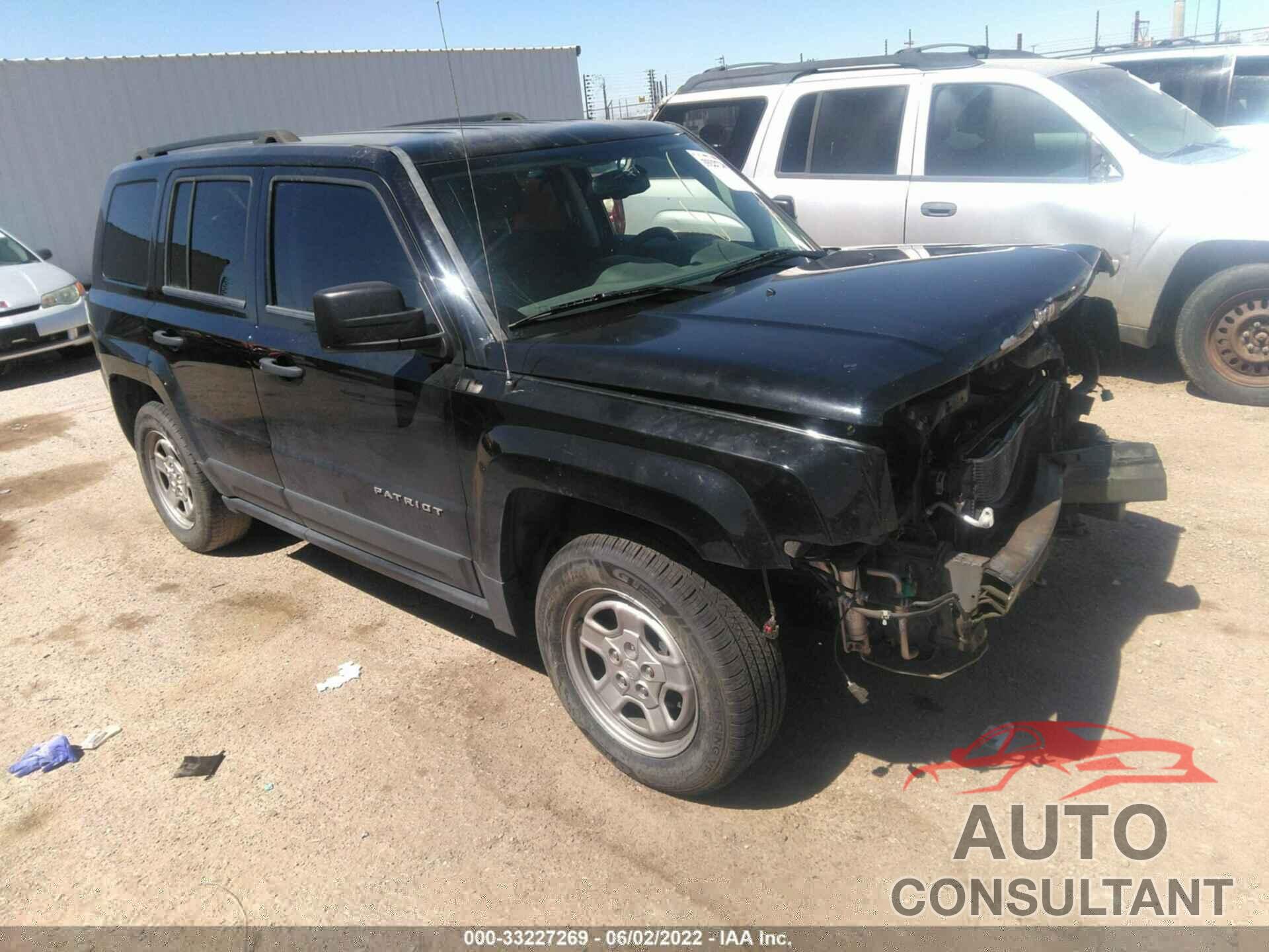 JEEP PATRIOT 2016 - 1C4NJPBA2GD582896