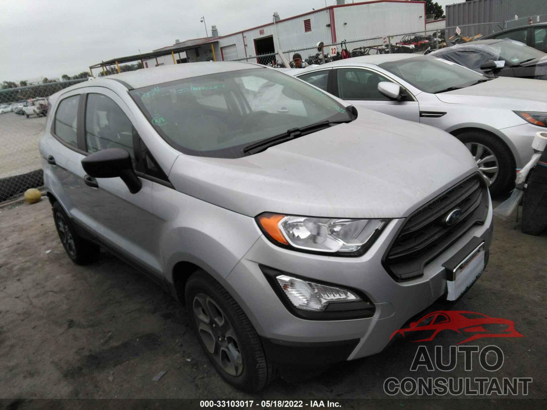 FORD ECOSPORT 2021 - MAJ3S2FE3MC417967