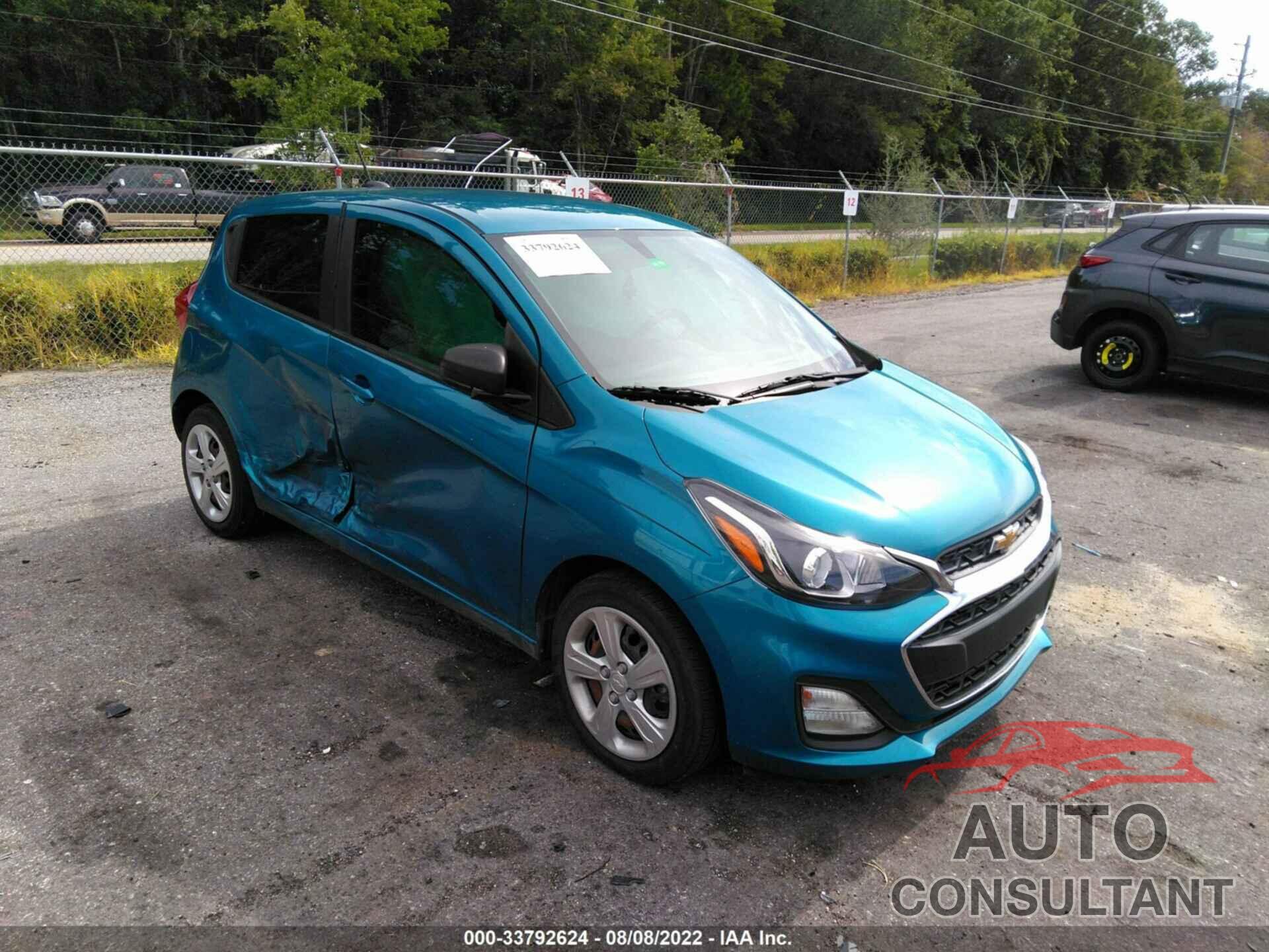 CHEVROLET SPARK 2020 - KL8CA6SA1LC408506