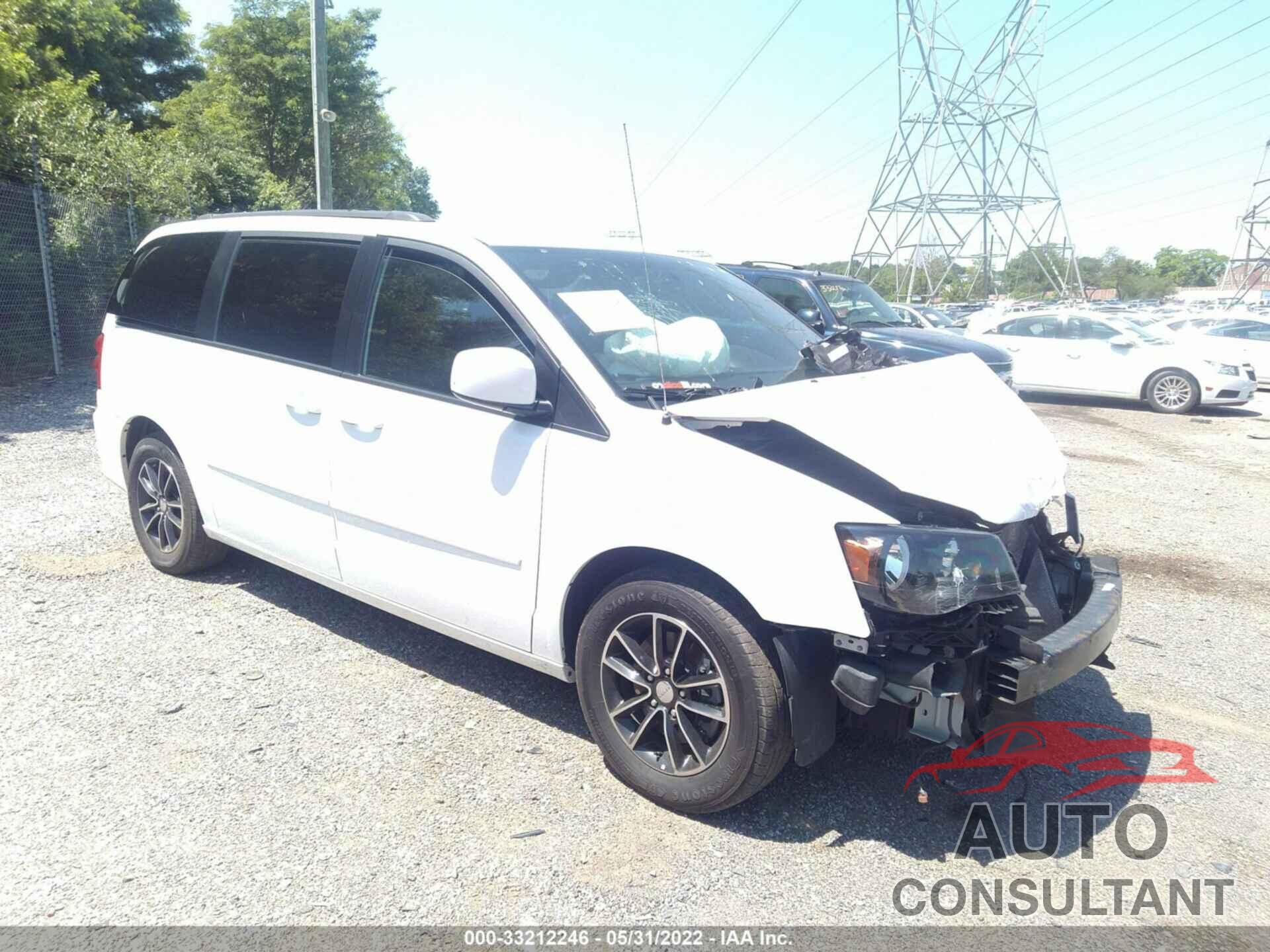 DODGE GRAND CARAVAN 2017 - 2C4RDGEG8HR714857