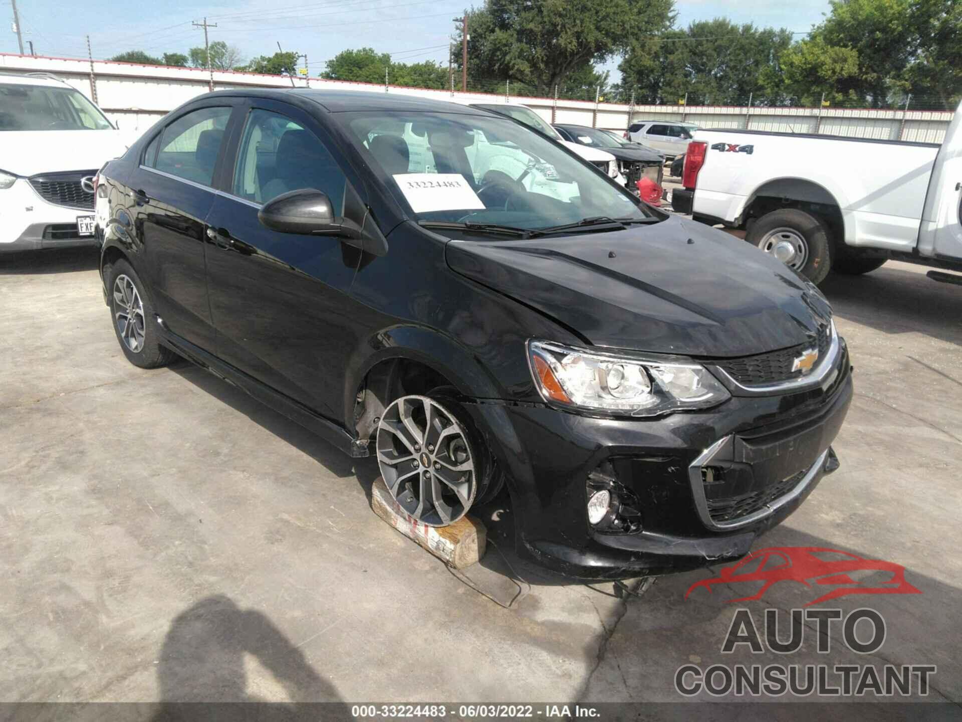 CHEVROLET SONIC 2017 - 1G1JD5SB7H4126678