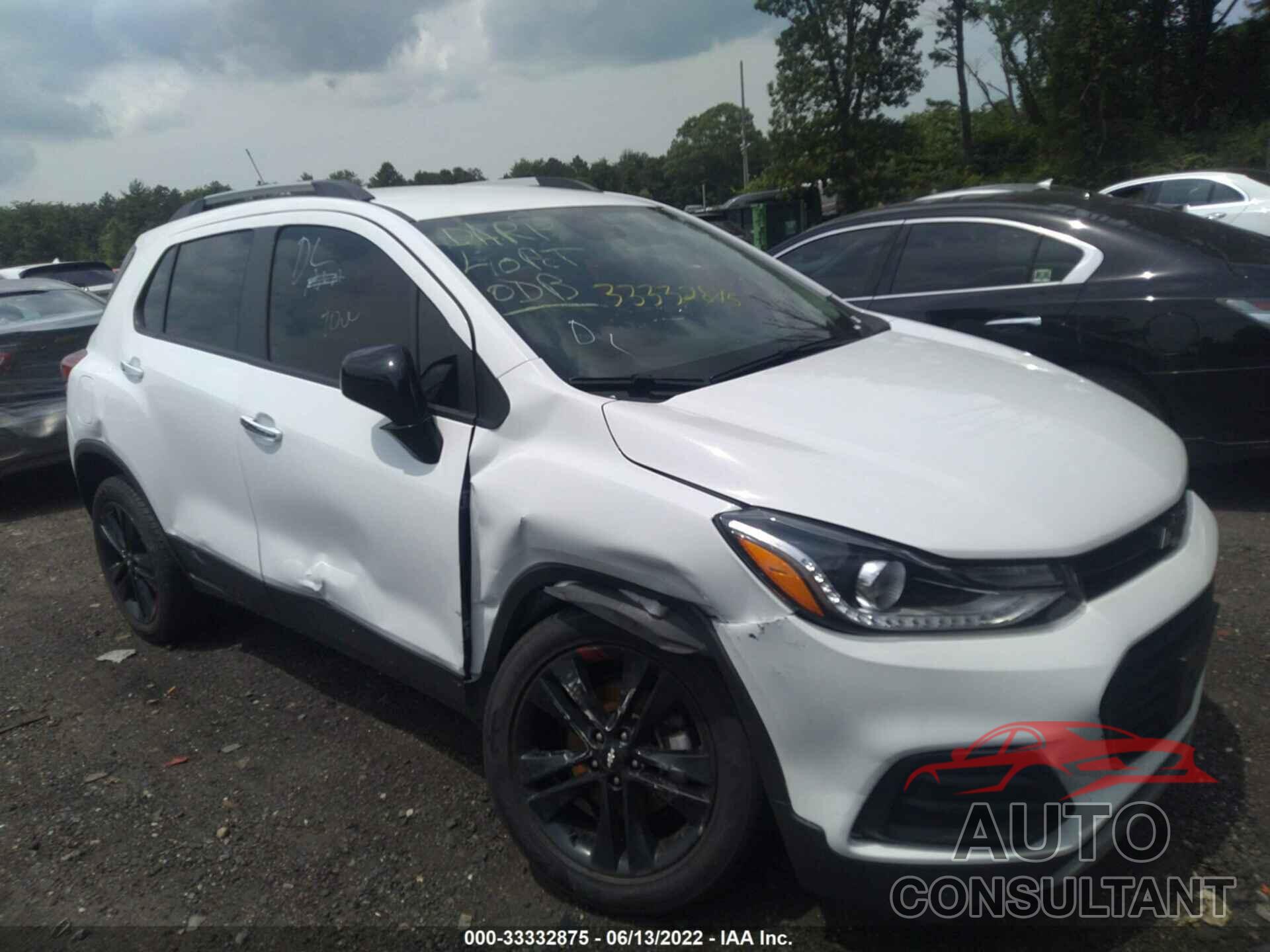 CHEVROLET TRAX 2019 - 3GNCJPSB7KL245845