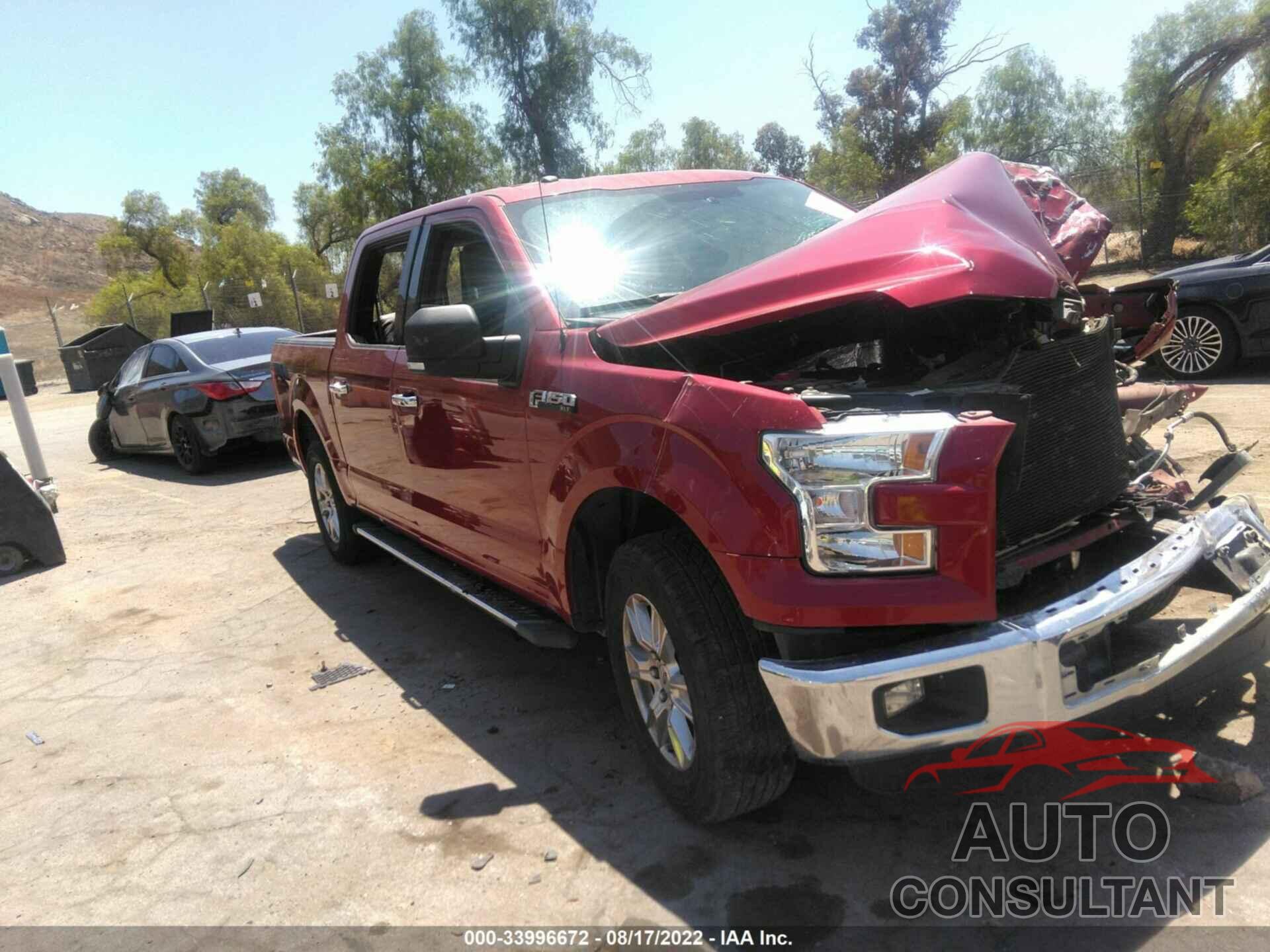 FORD F-150 2016 - 1FTEW1C8XGKE16194