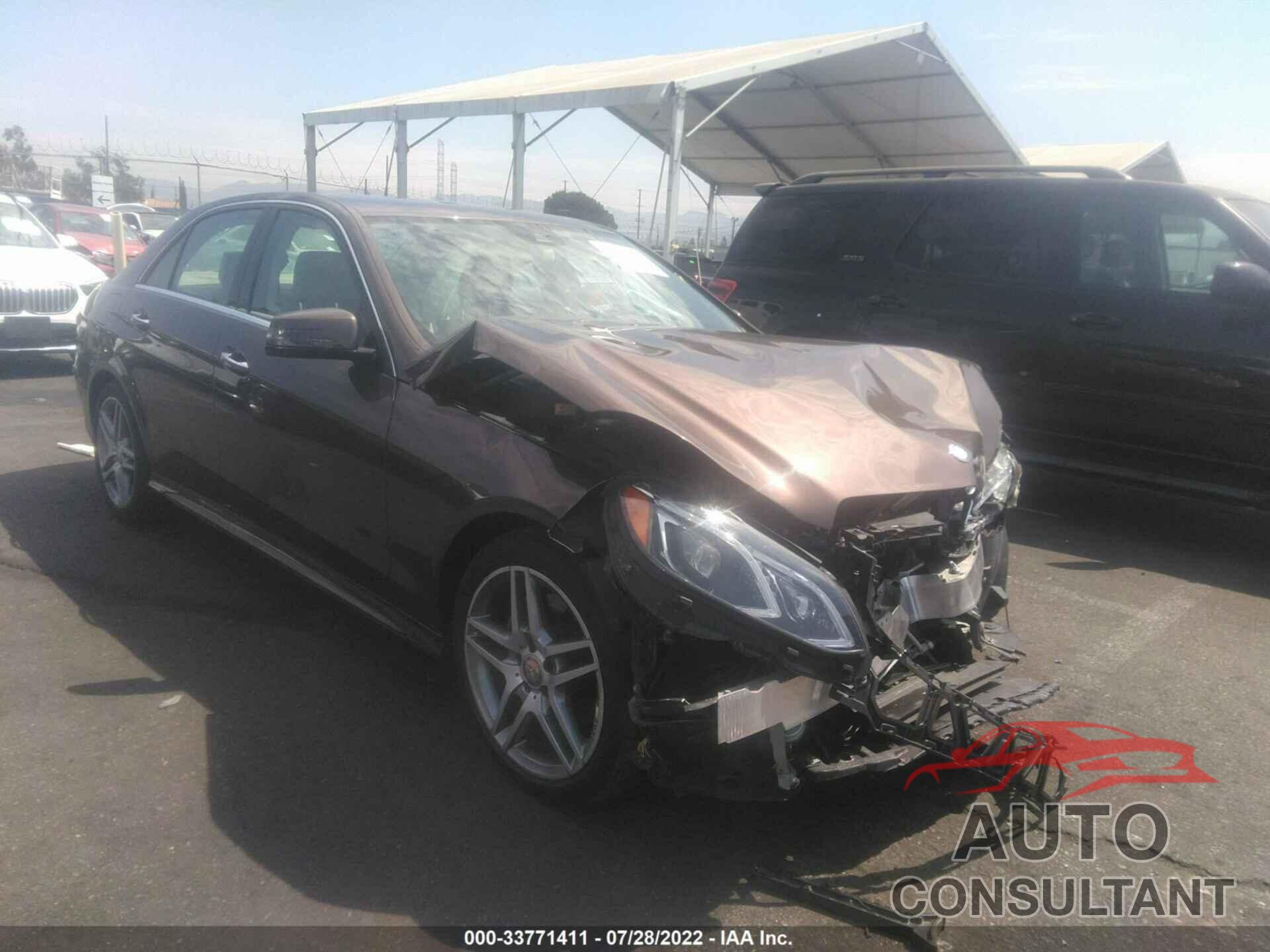 MERCEDES-BENZ E-CLASS 2016 - WDDHF5KB3GB251161