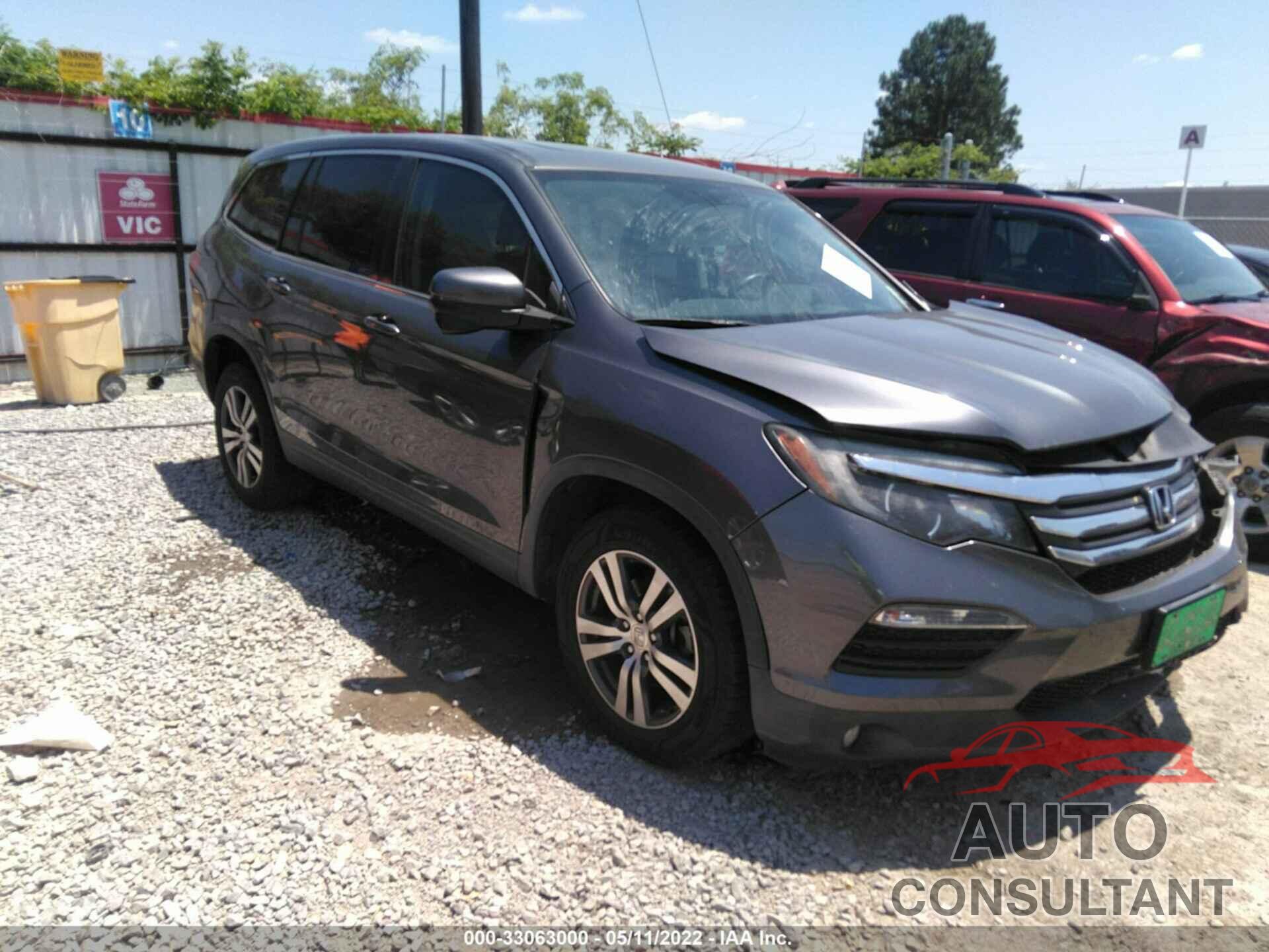 HONDA PILOT 2017 - 5FNYF5H50HB001760