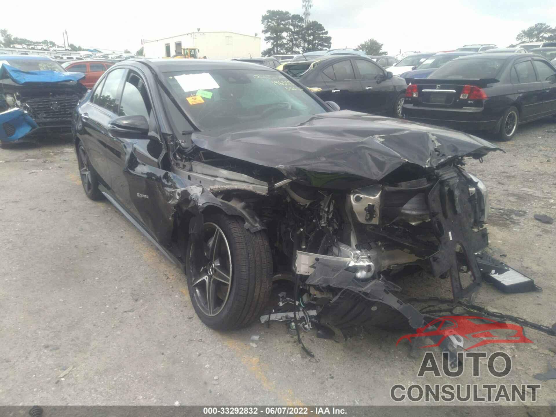 MERCEDES-BENZ C-CLASS 2017 - 55SWF6EB5HU194820