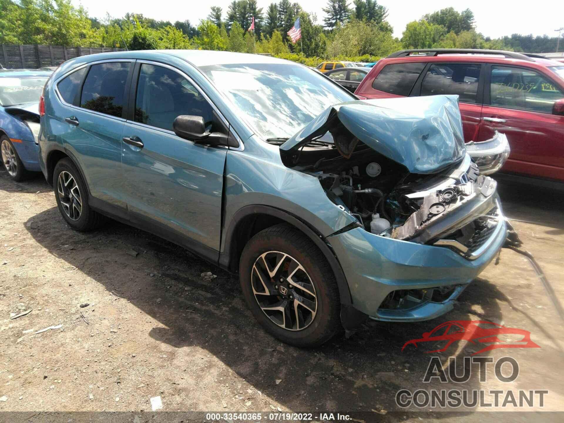 HONDA CR-V 2016 - 5J6RM4H49GL047539