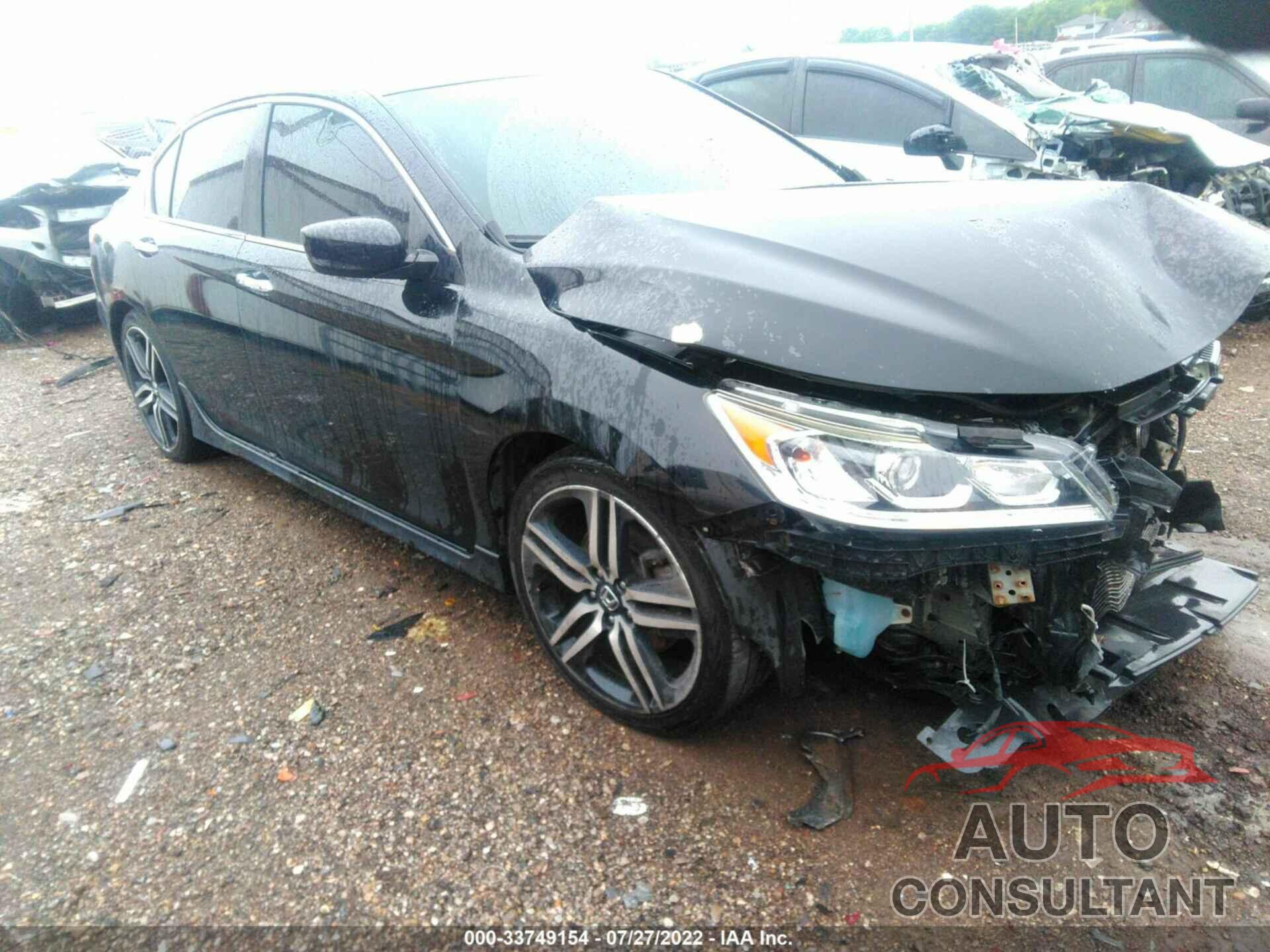 HONDA ACCORD SEDAN 2016 - 1HGCR2F58GA162465