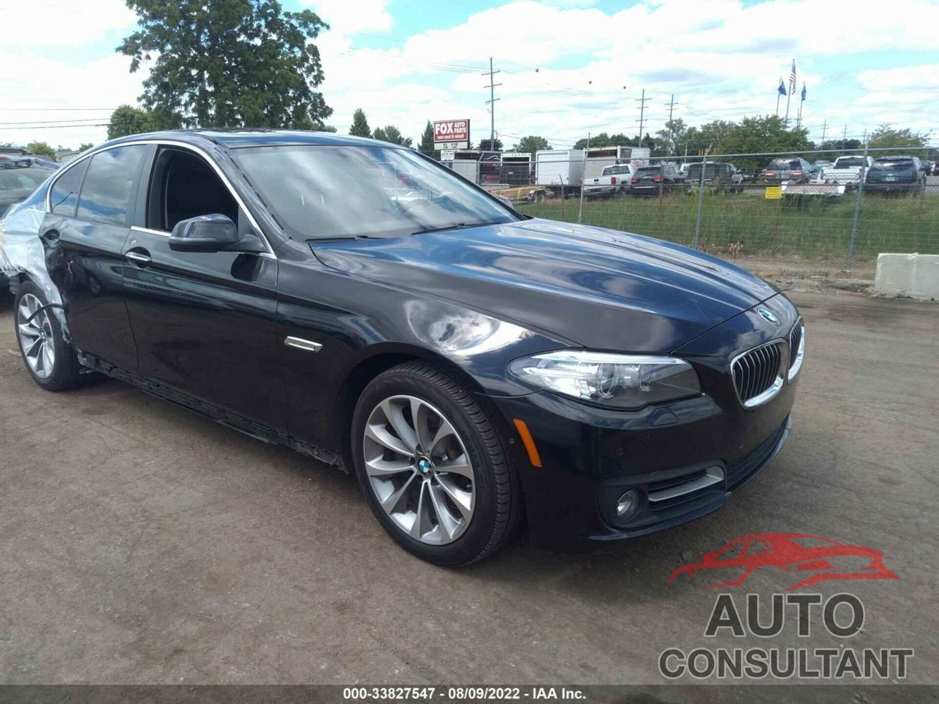 BMW 5 SERIES 2016 - WBA5A7C59GG642119