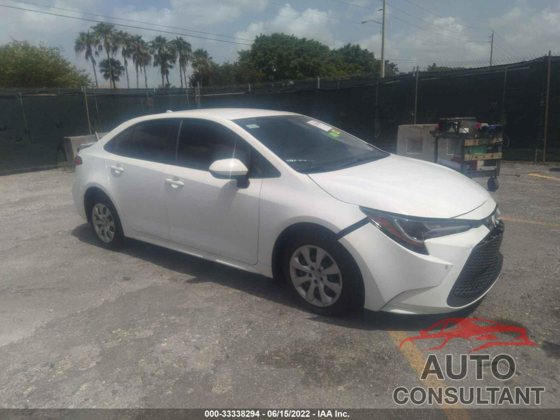 TOYOTA COROLLA 2020 - JTDEPRAE8LJ114696