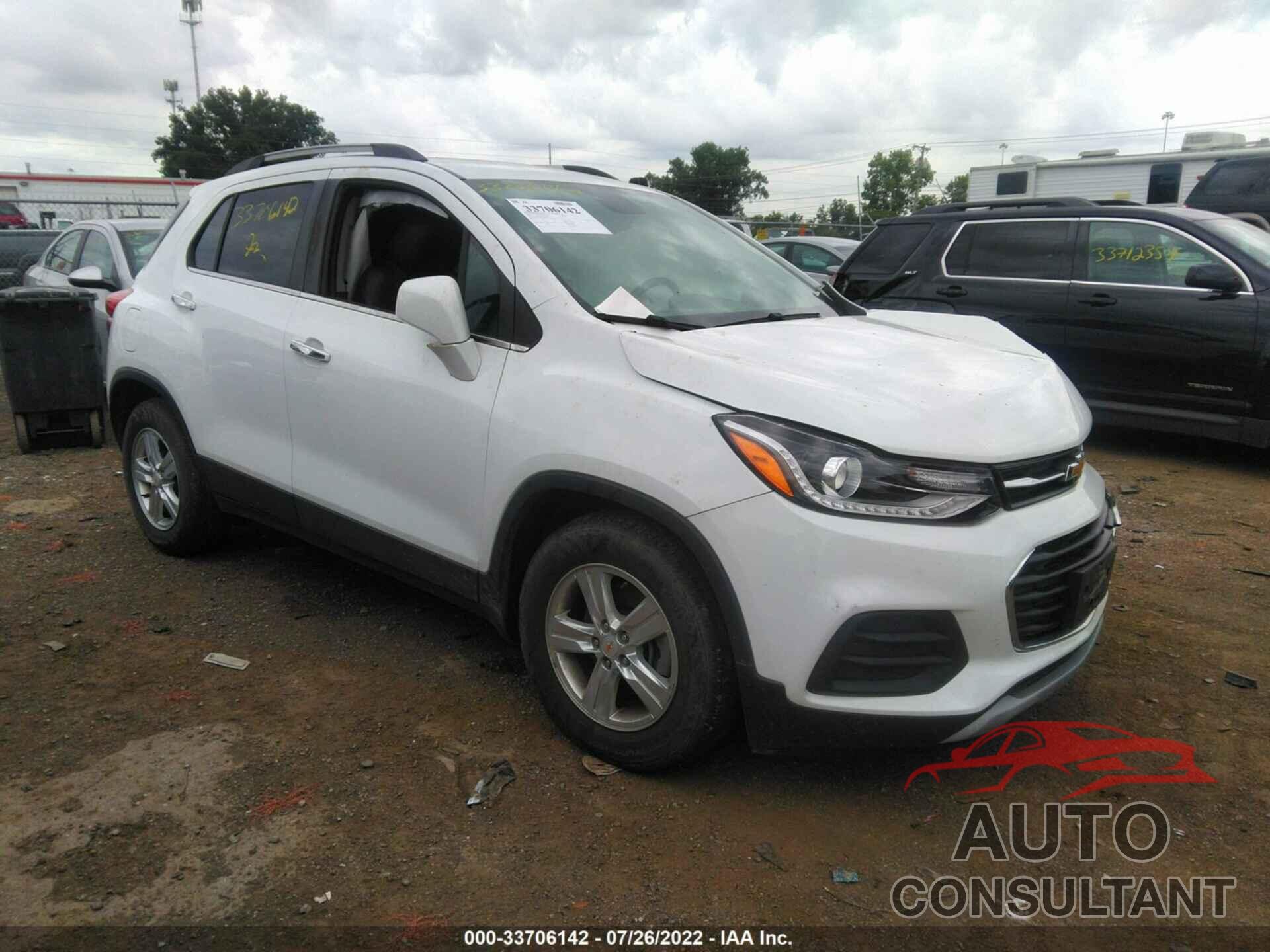 CHEVROLET TRAX 2019 - KL7CJLSB0KB843713