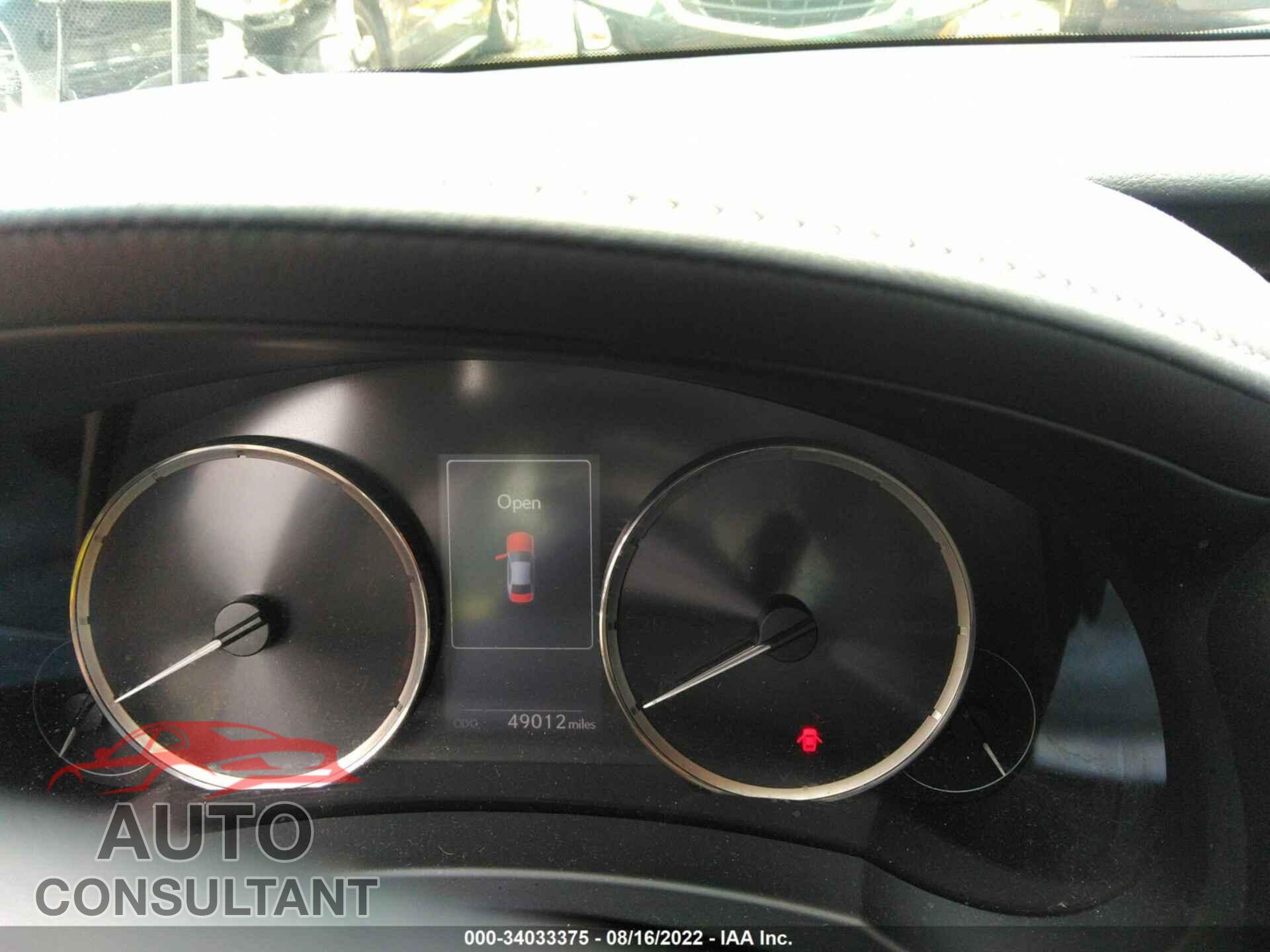 LEXUS IS 2017 - JTHBA1D29H5047032