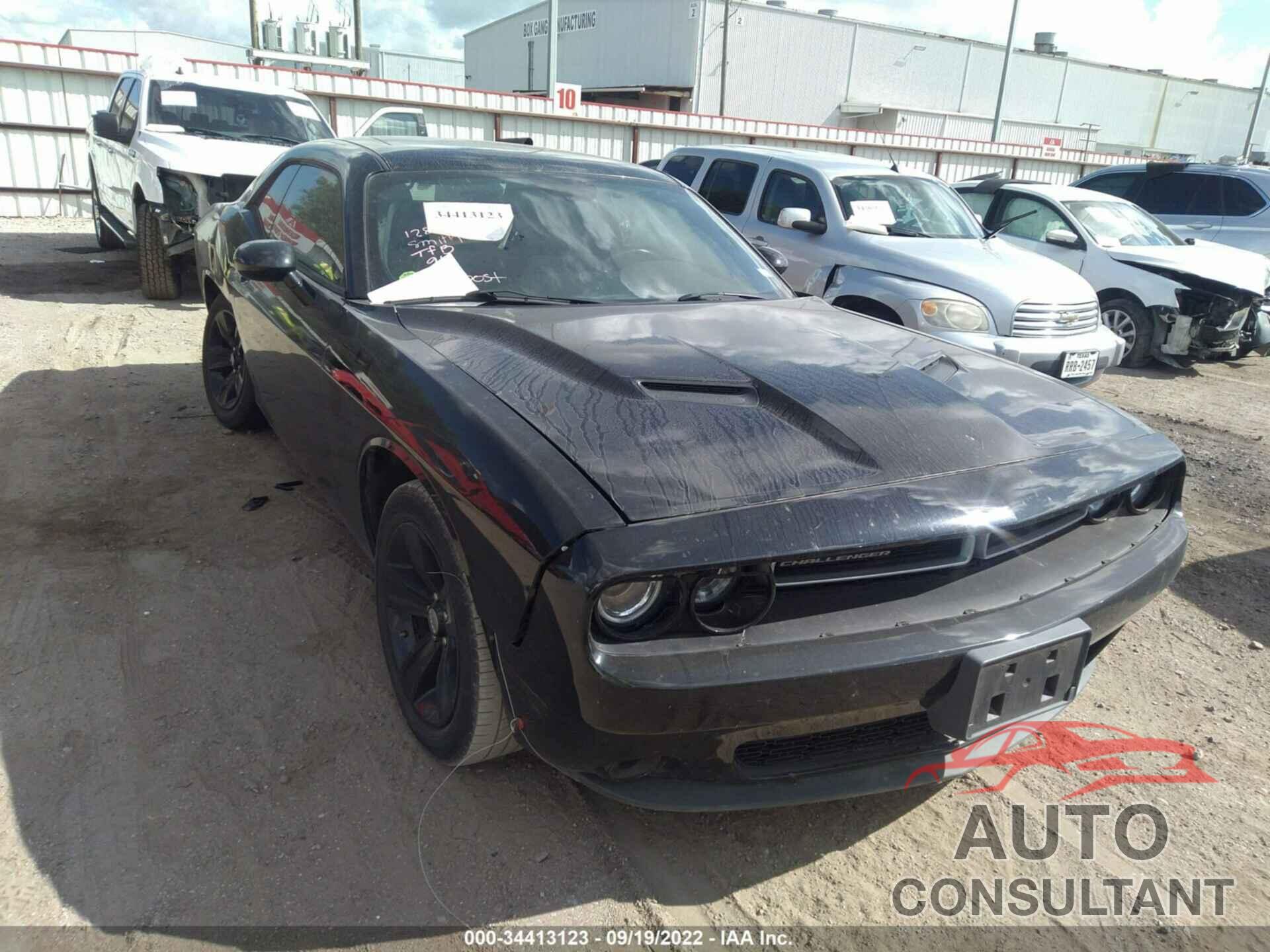 DODGE CHALLENGER 2016 - 2C3CDZAG3GH137574