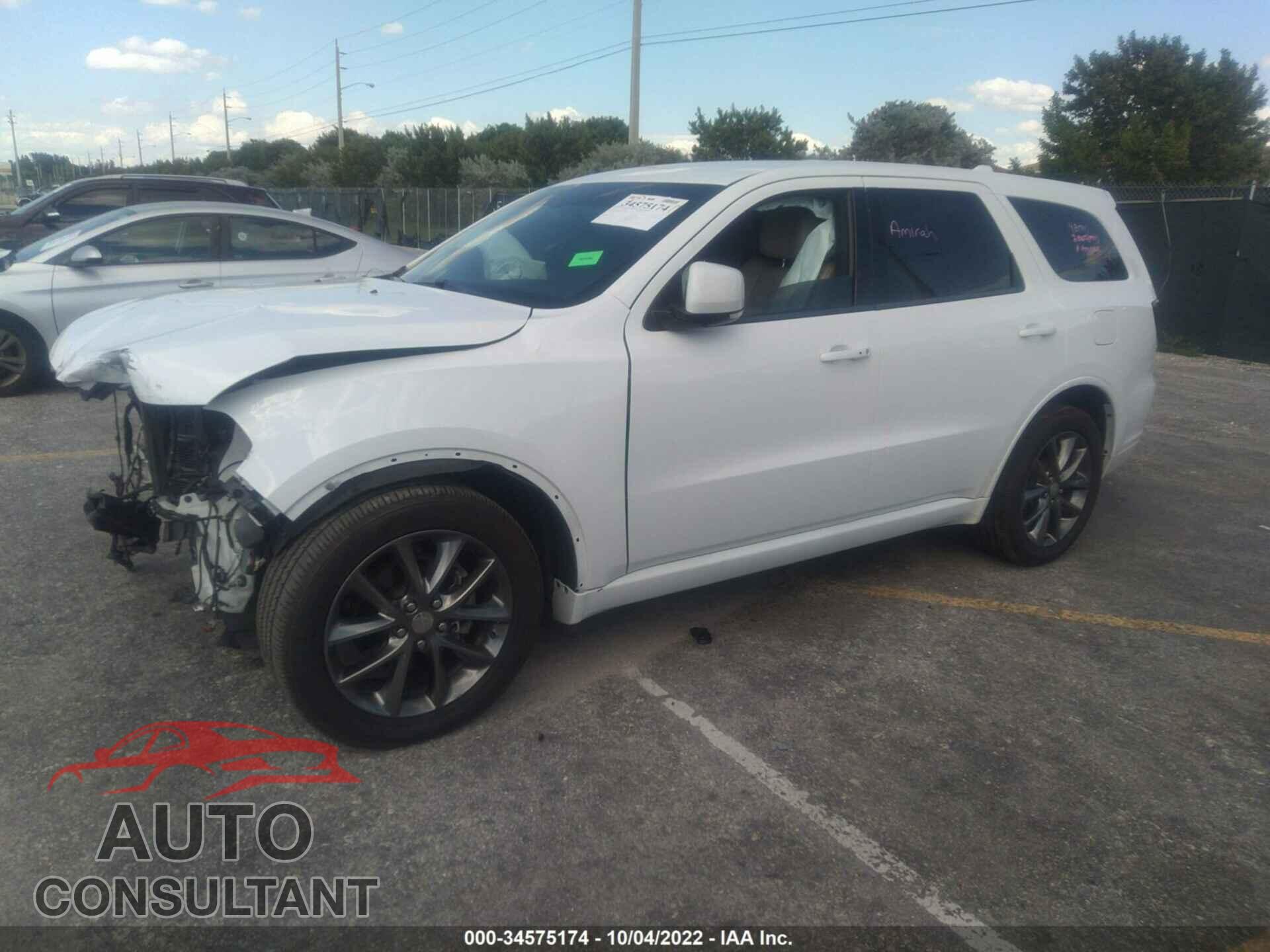 DODGE DURANGO 2017 - 1C4RDHDG3HC823646