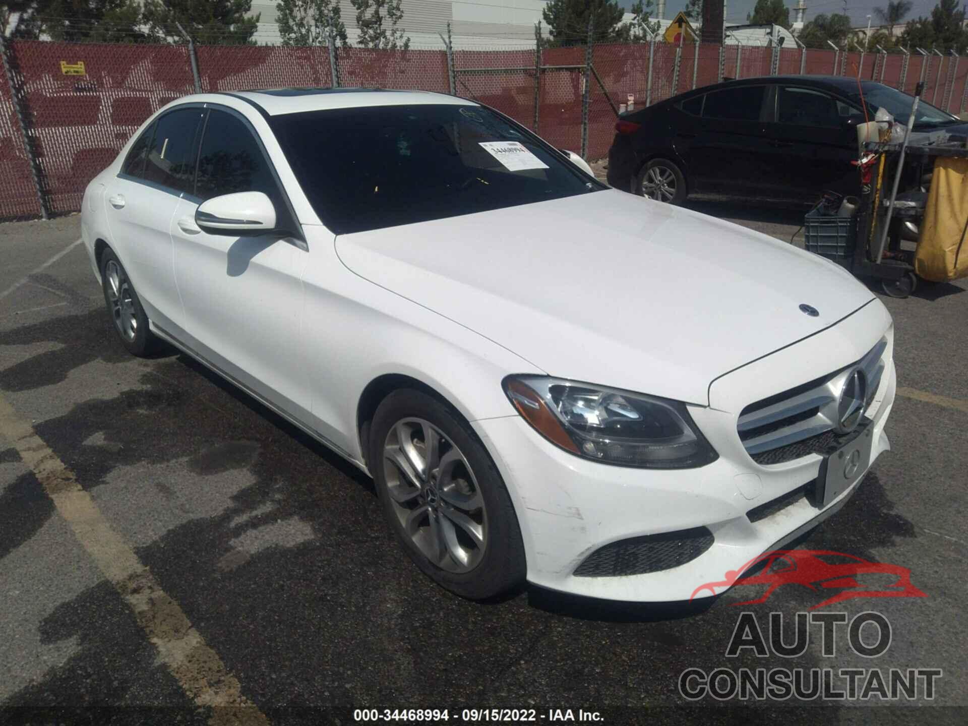MERCEDES-BENZ C-CLASS 2018 - 55SWF4JB5JU245006