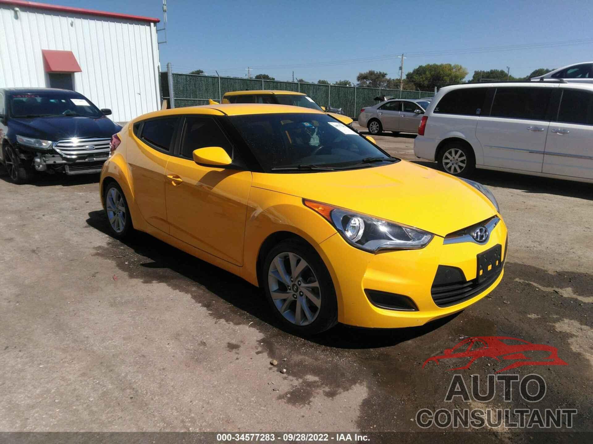 HYUNDAI VELOSTER 2016 - KMHTC6AD0GU272927