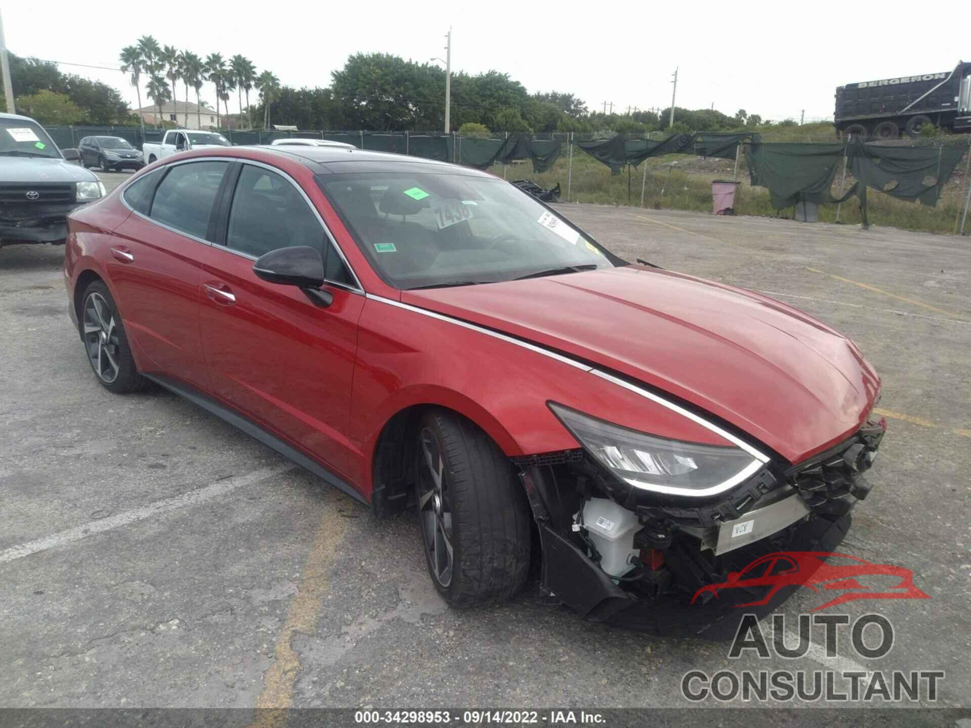 HYUNDAI SONATA 2021 - 5NPEJ4J21MH081514