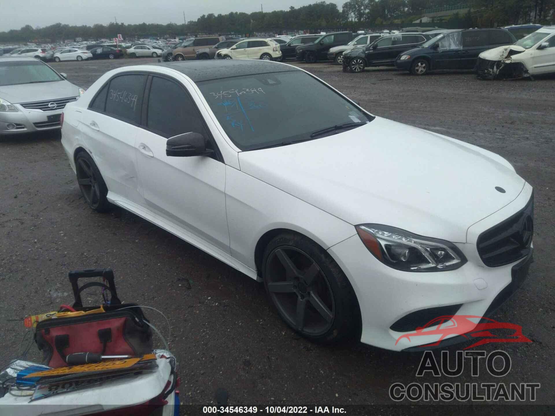MERCEDES-BENZ E-CLASS 2016 - WDDHF6HB1GB173833