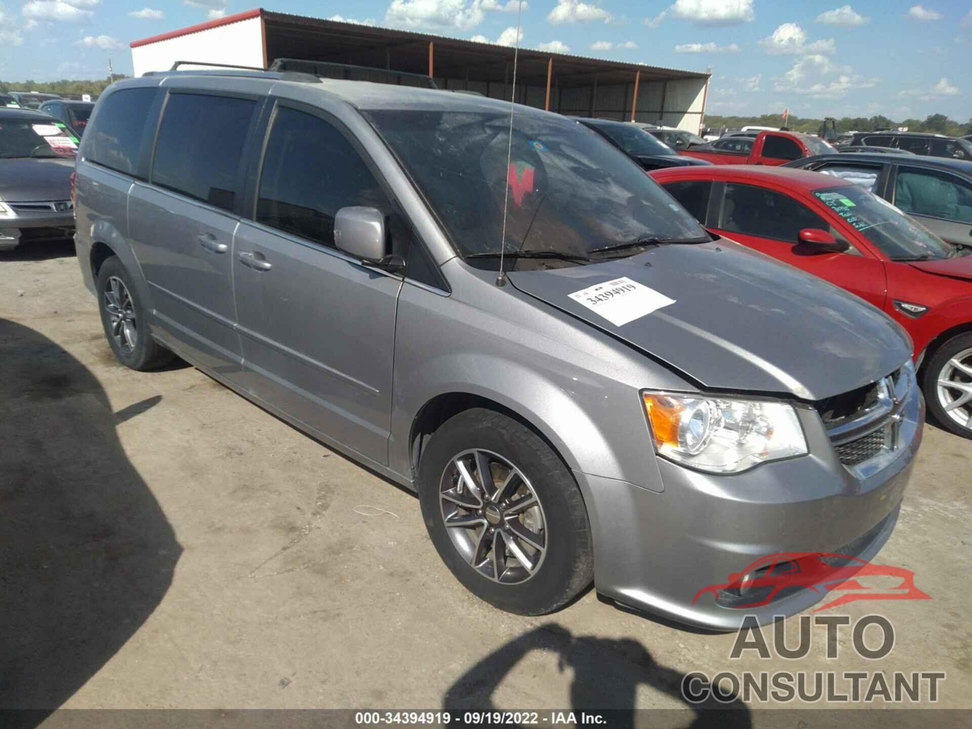 DODGE GRAND CARAVAN 2017 - 2C4RDGCG8HR711265