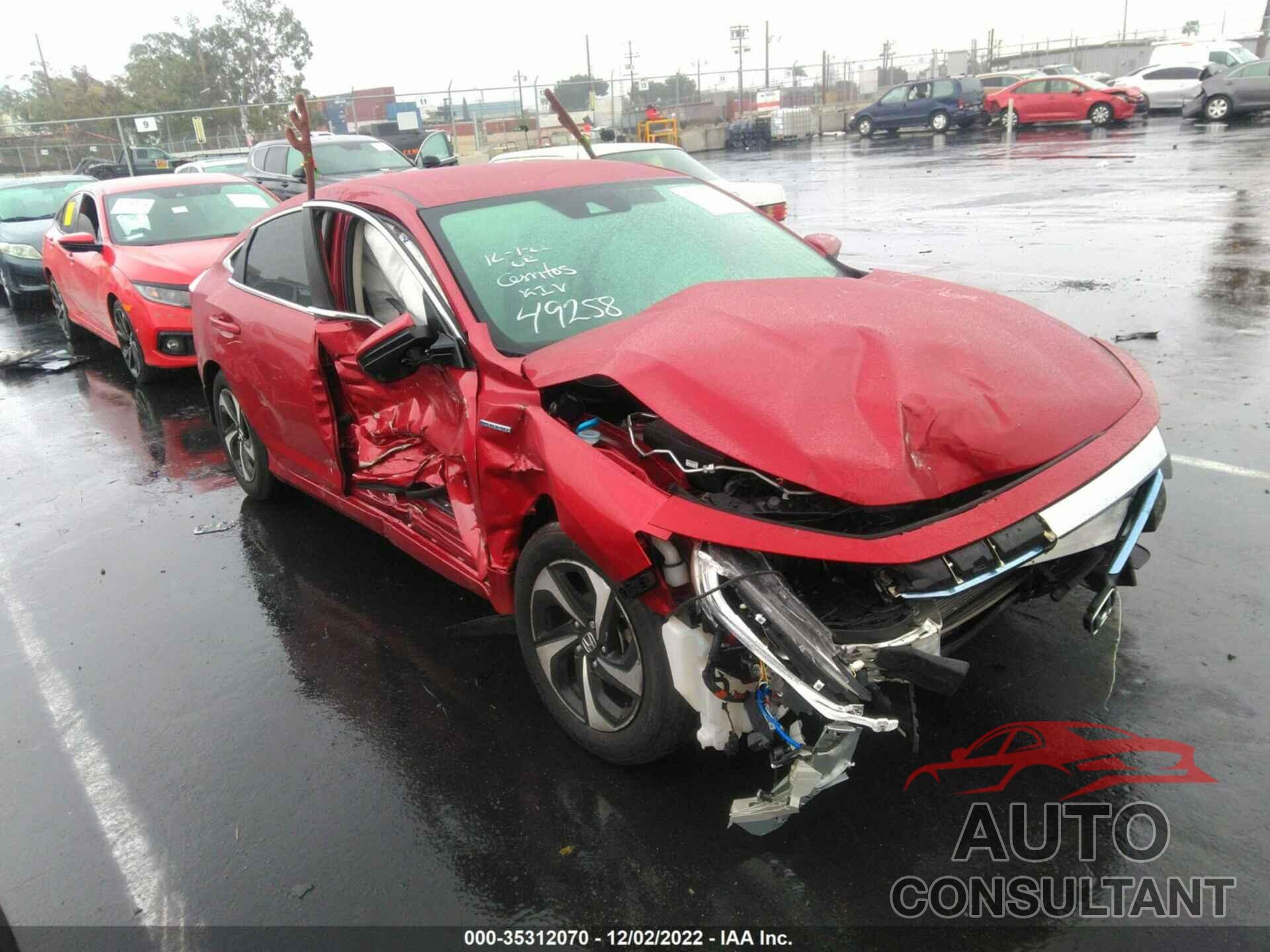 HONDA INSIGHT 2022 - 19XZE4F57NE012065