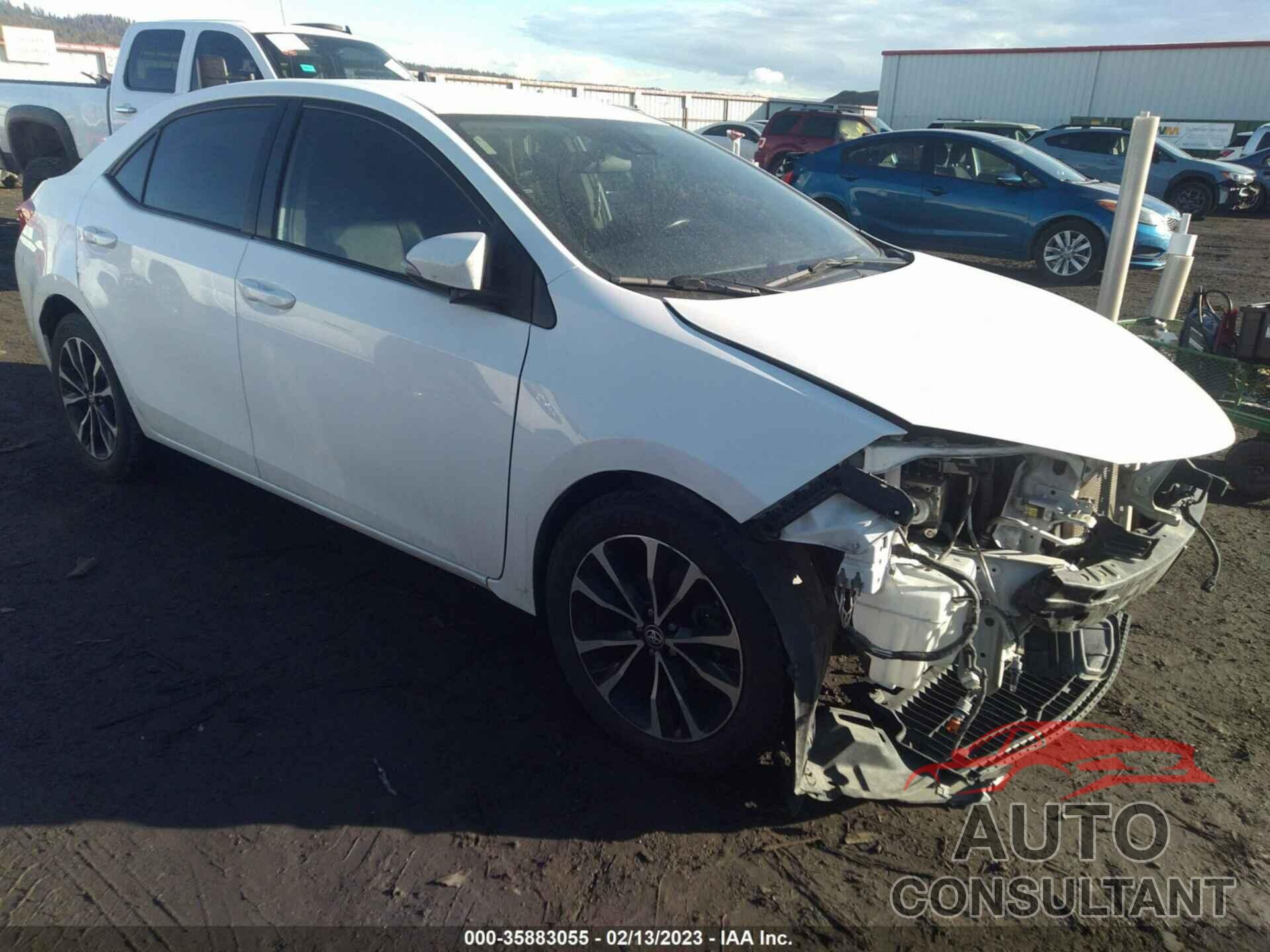 TOYOTA COROLLA 2017 - 2T1BURHE5HC921973