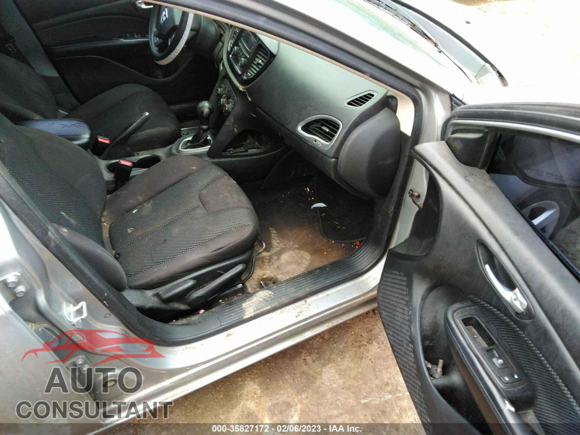 DODGE DART 2015 - 1C3CDFAA3FD187543