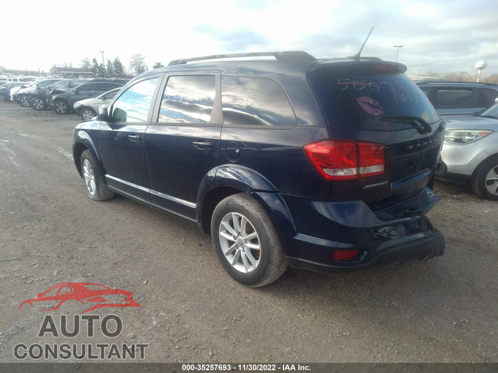 DODGE JOURNEY 2017 - 3C4PDCBB0HT582344