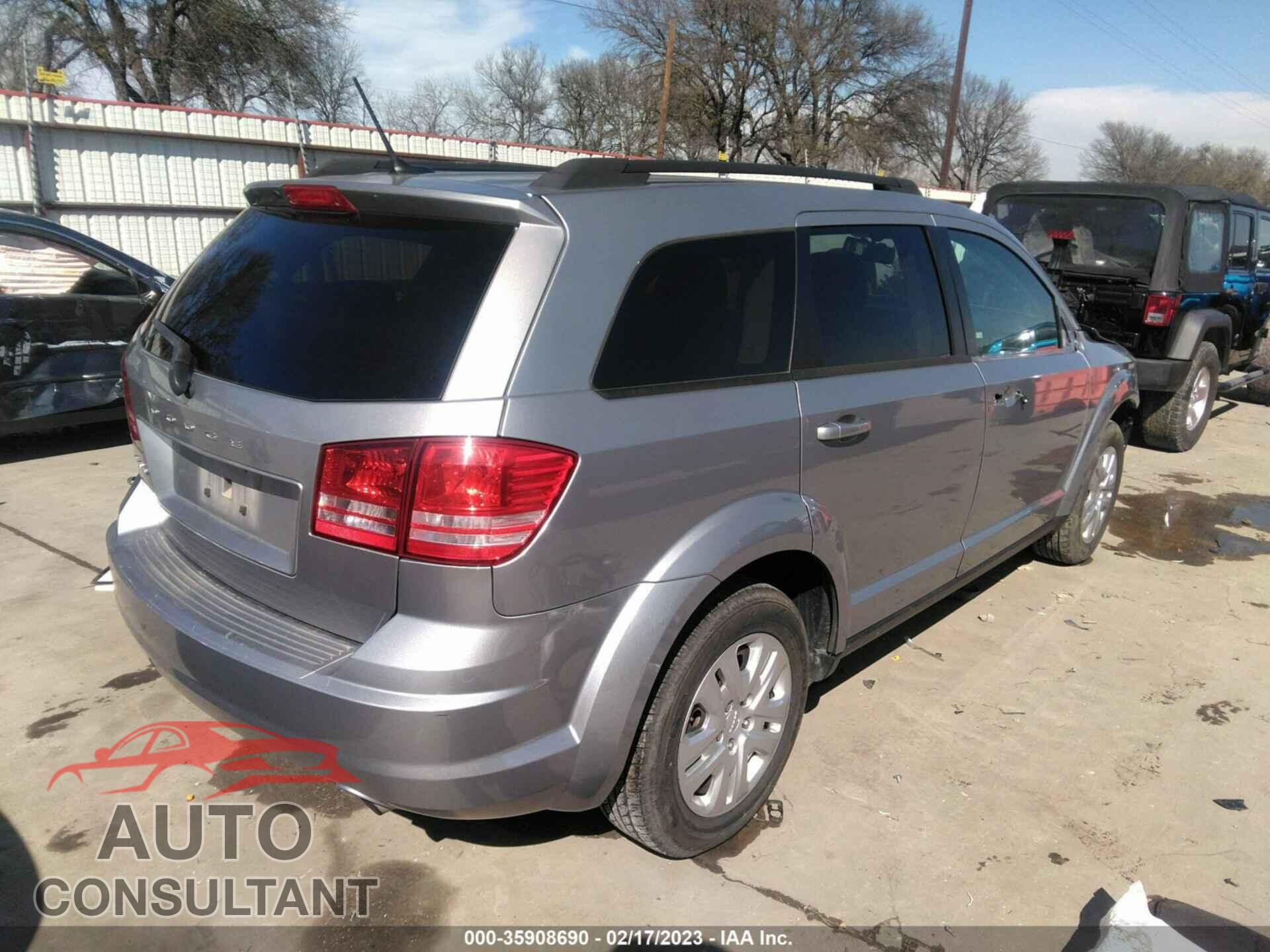 DODGE JOURNEY 2017 - 3C4PDCAB4HT569193