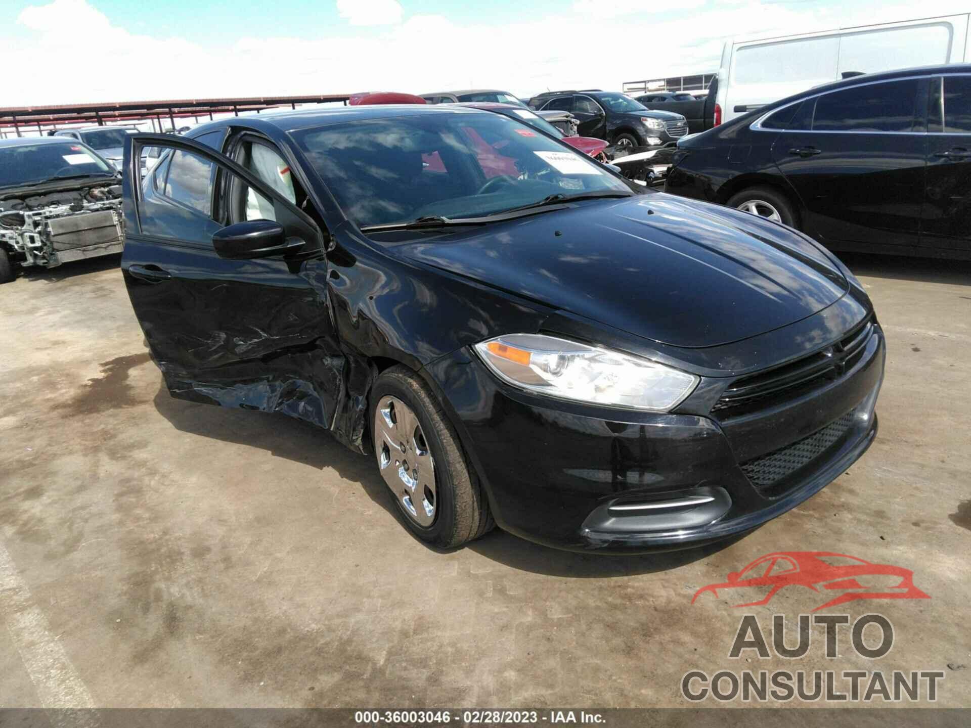 DODGE DART 2015 - 1C3CDFAA9FD204801