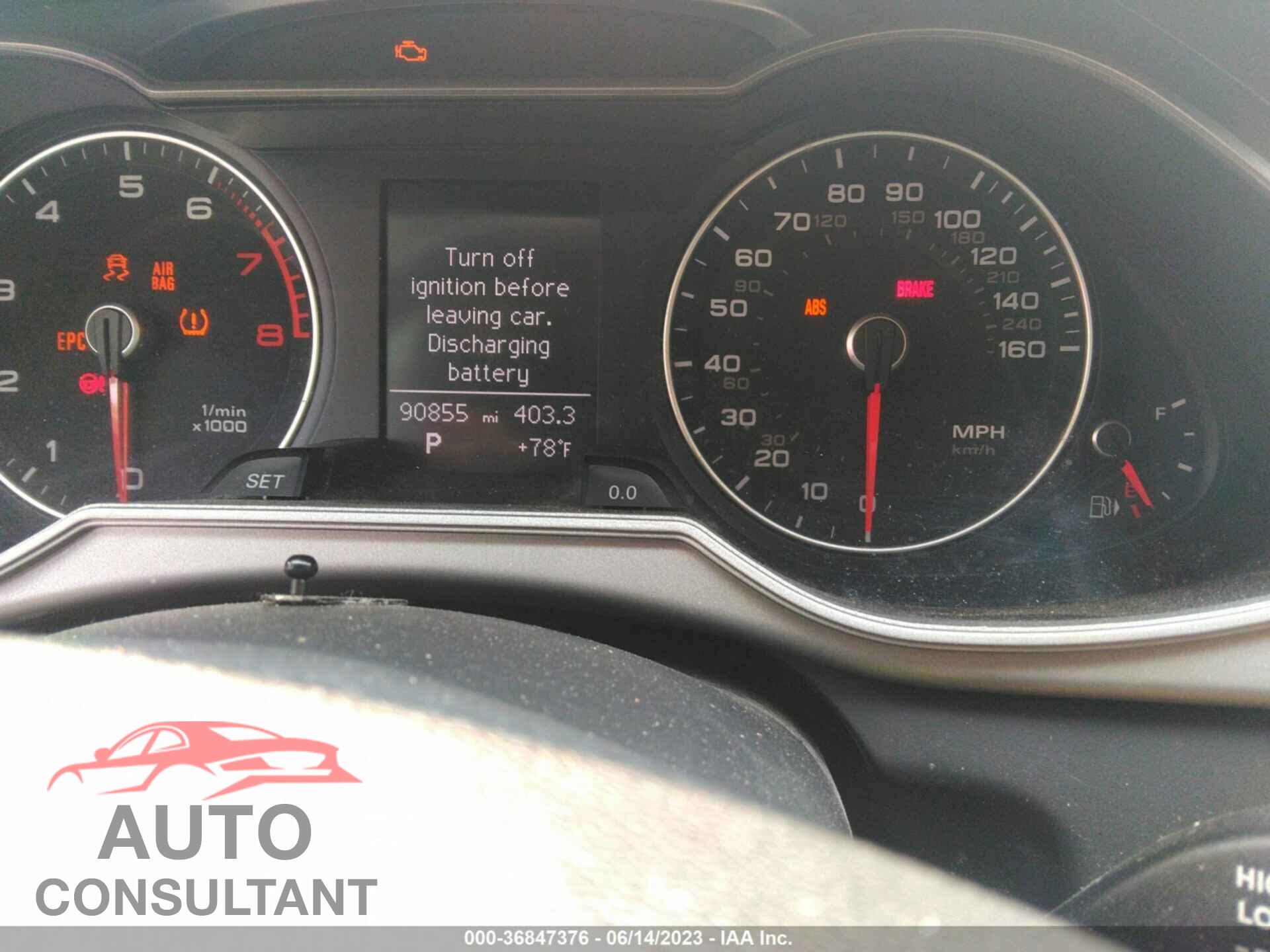 AUDI A4 2013 - WAUBFAFL2DN031870