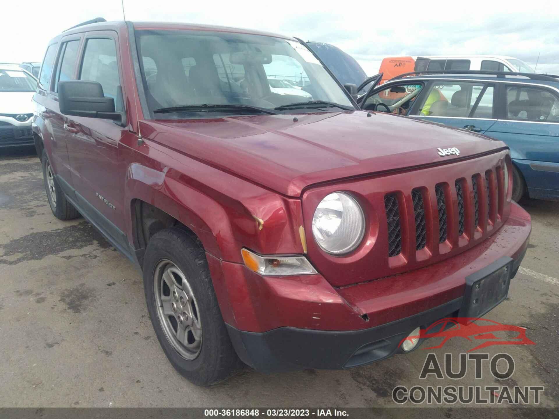 JEEP PATRIOT 2015 - 1C4NJPBB0FD110932